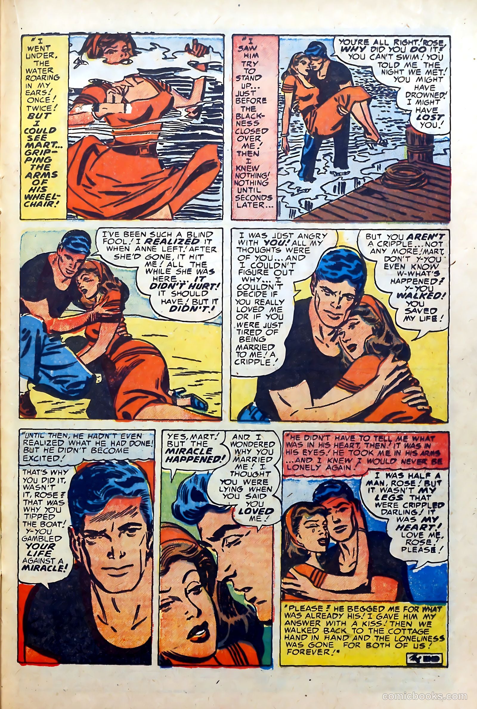 Young Brides #7 (1952) — page 21 of 36