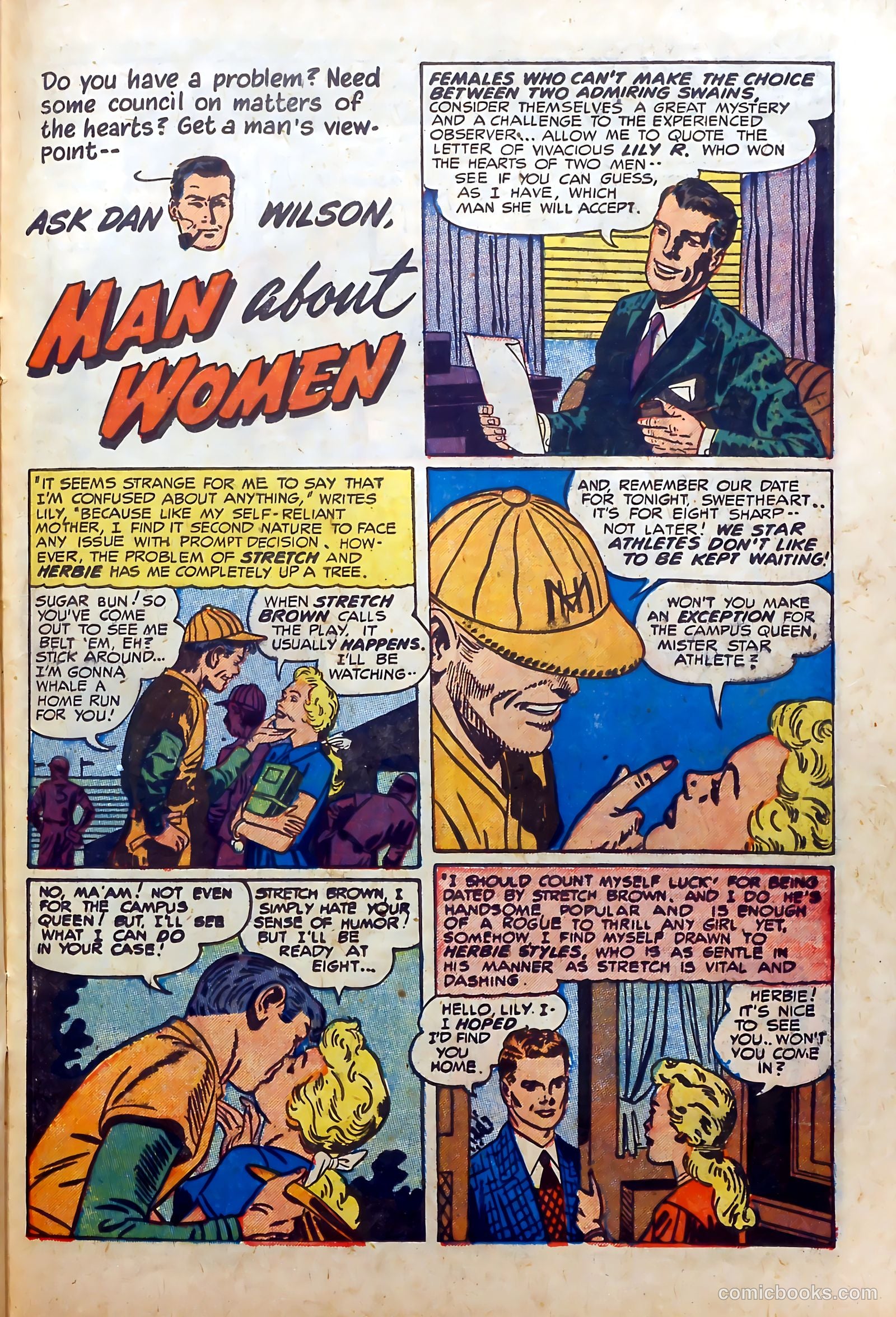 Young Brides #7 (1952) — page 23 of 36