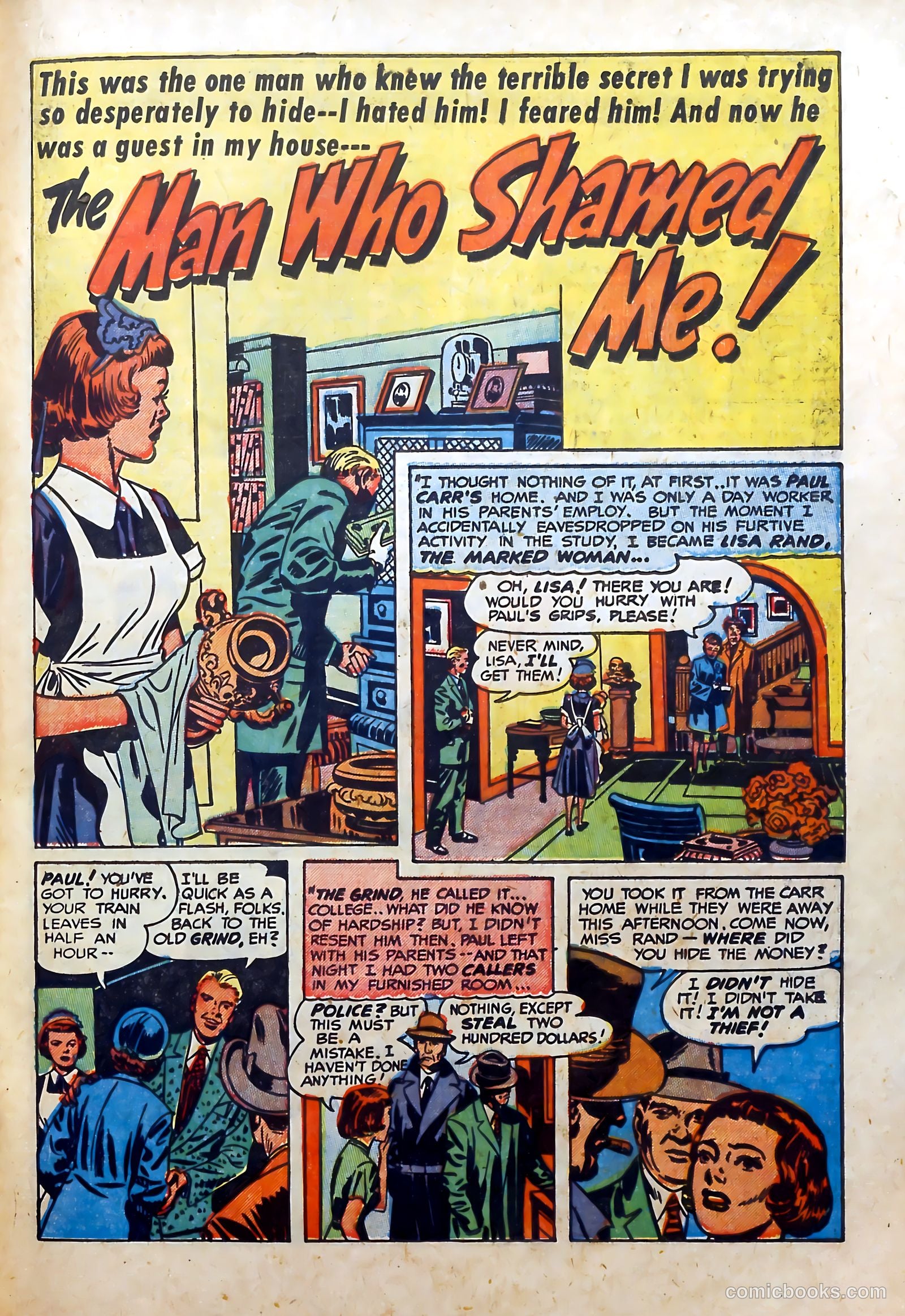 Young Brides #7 (1952) — page 27 of 36