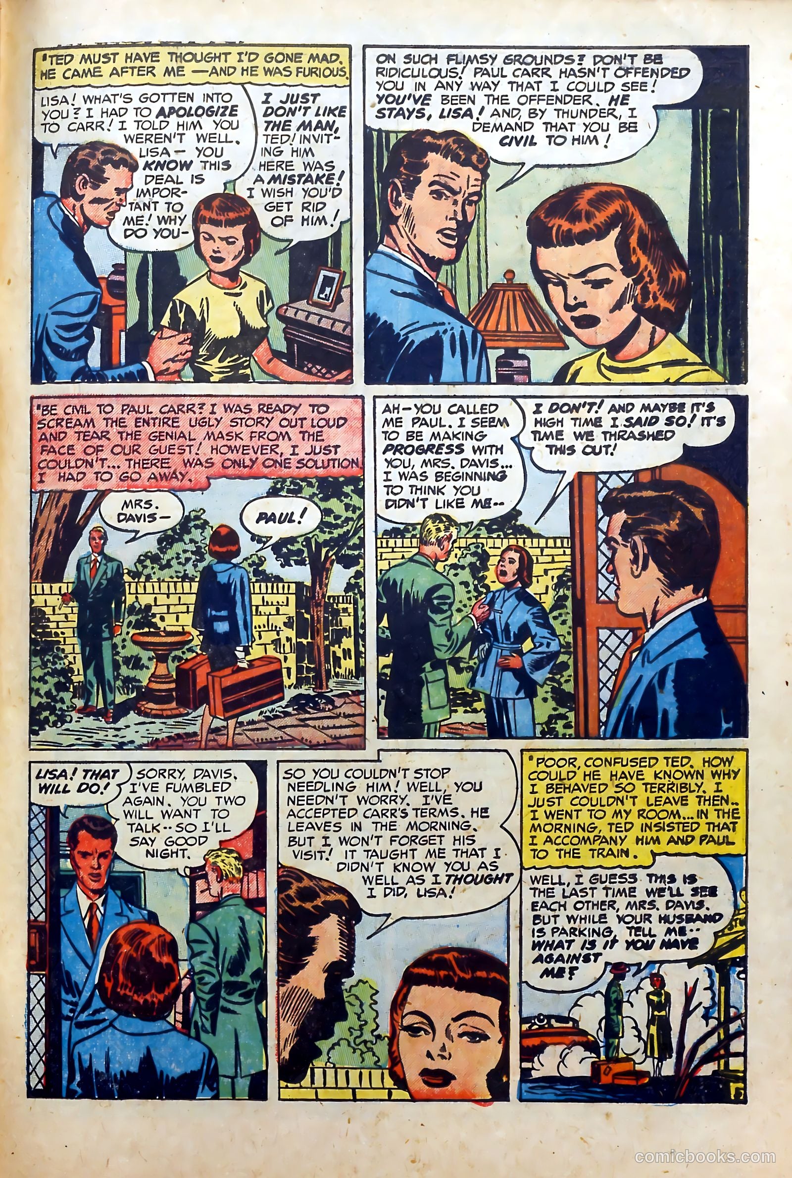 Young Brides #7 (1952) — page 31 of 36