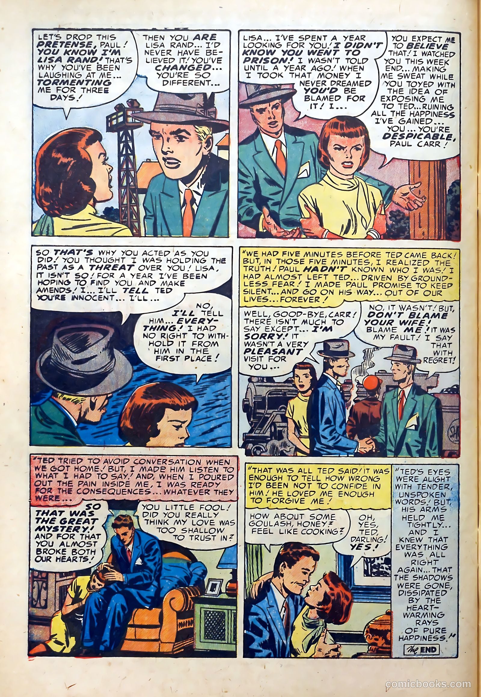 Young Brides #7 (1952) — page 32 of 36