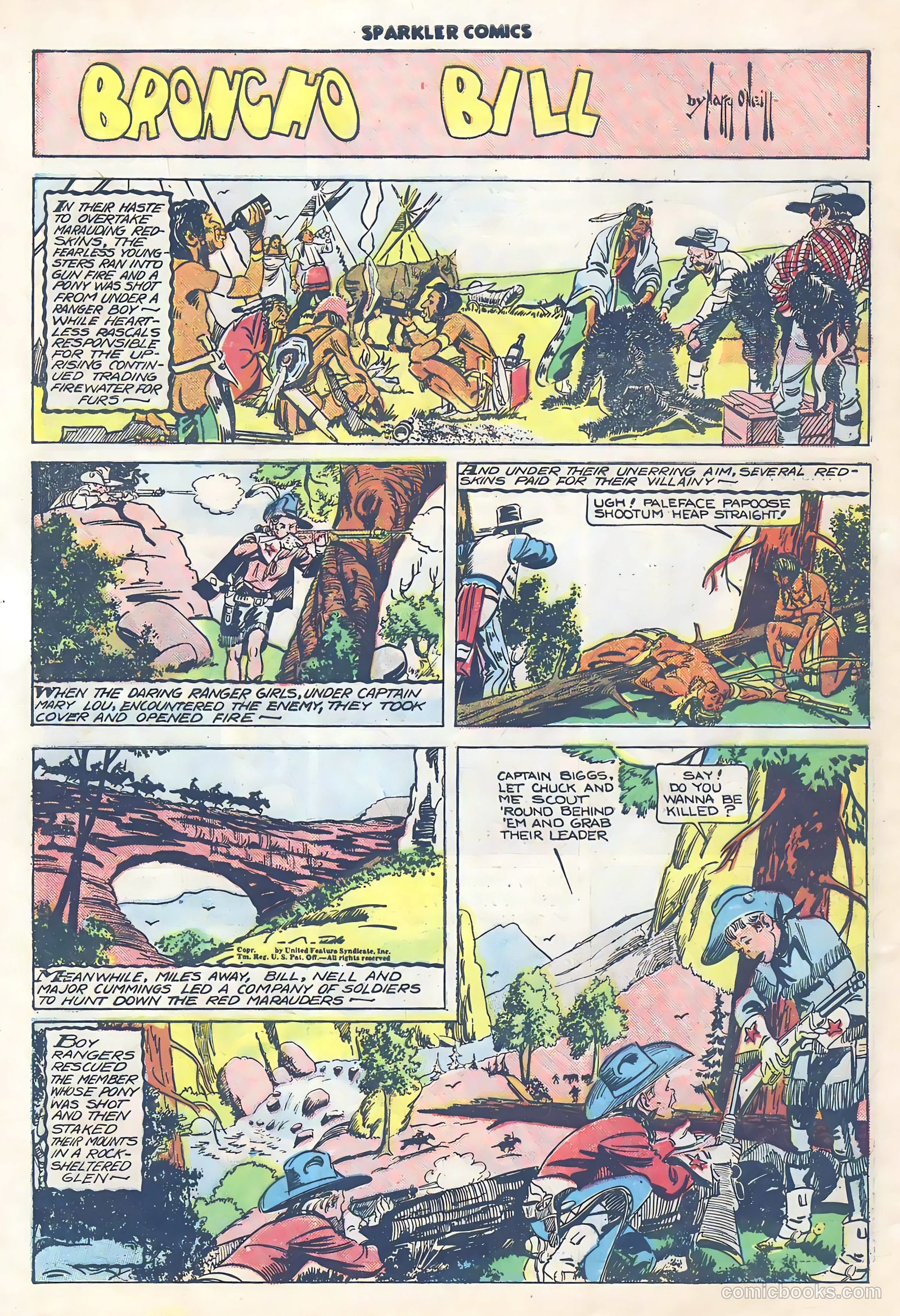 Sparkler Comics #40 (1948) — page 4 of 41