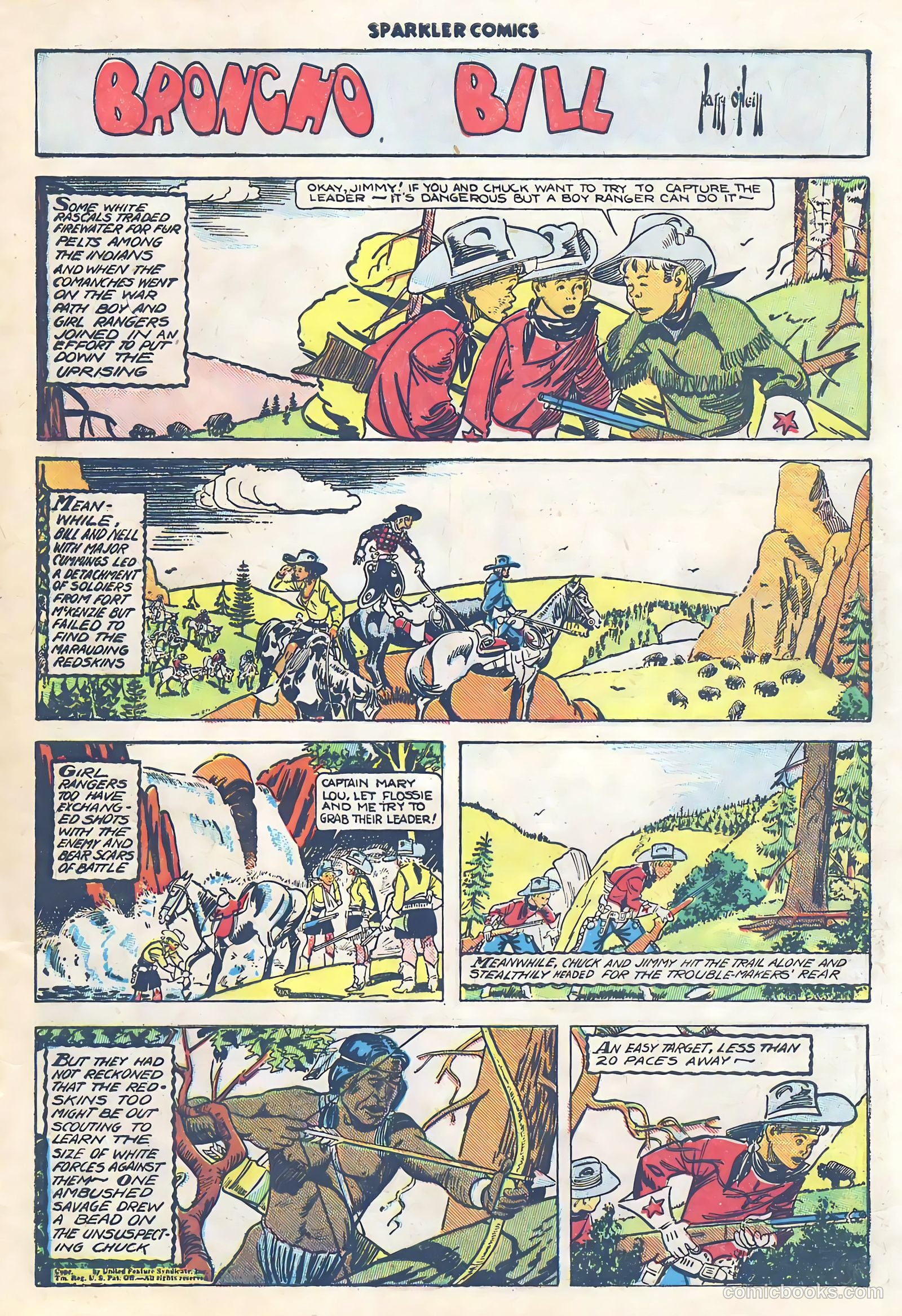 Sparkler Comics #40 (1948) — page 5 of 41