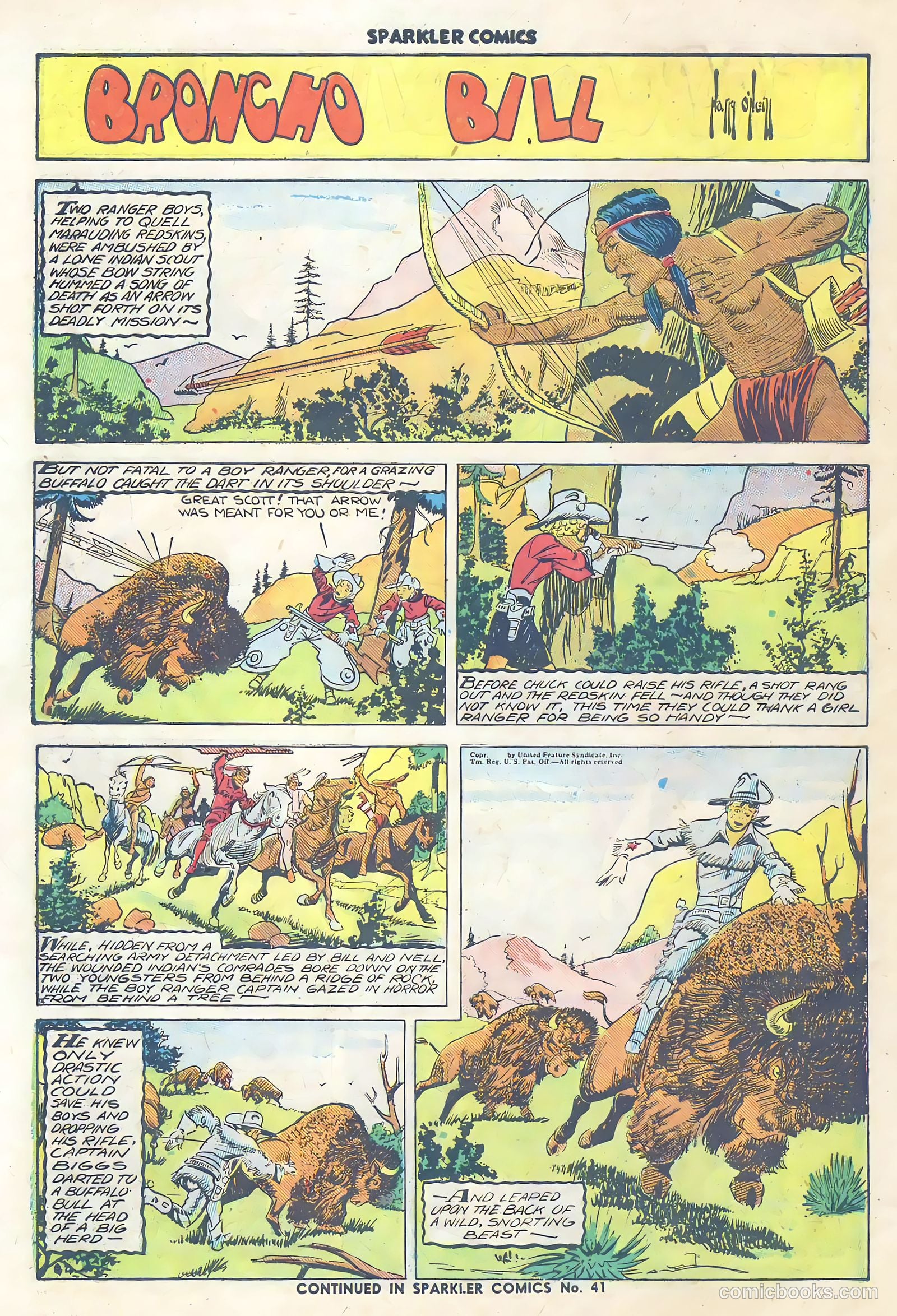 Sparkler Comics #40 (1948) — page 6 of 41