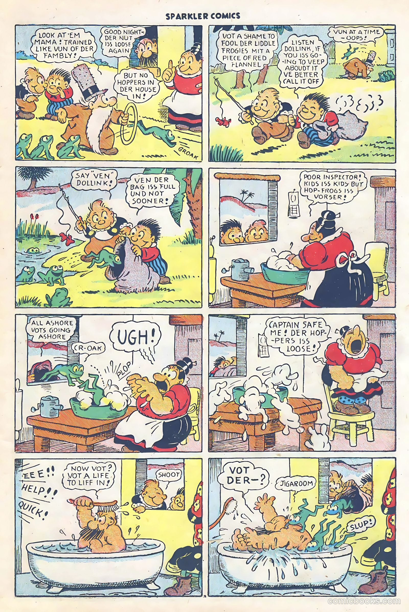 Sparkler Comics #40 (1948) — page 9 of 41