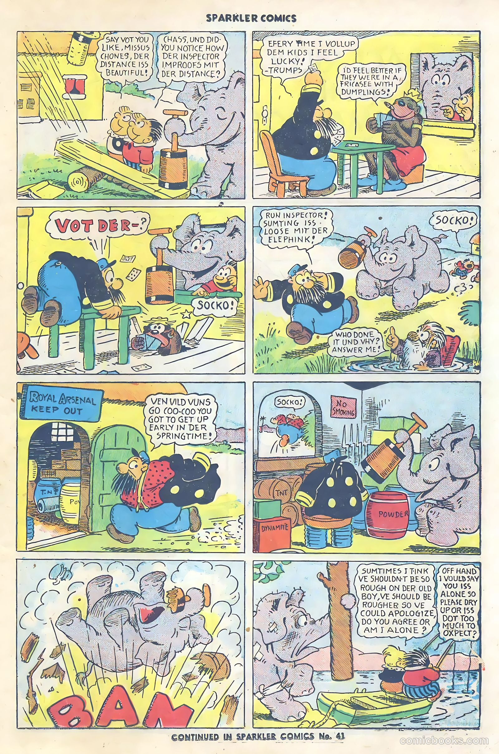 Sparkler Comics #40 (1948) — page 11 of 41