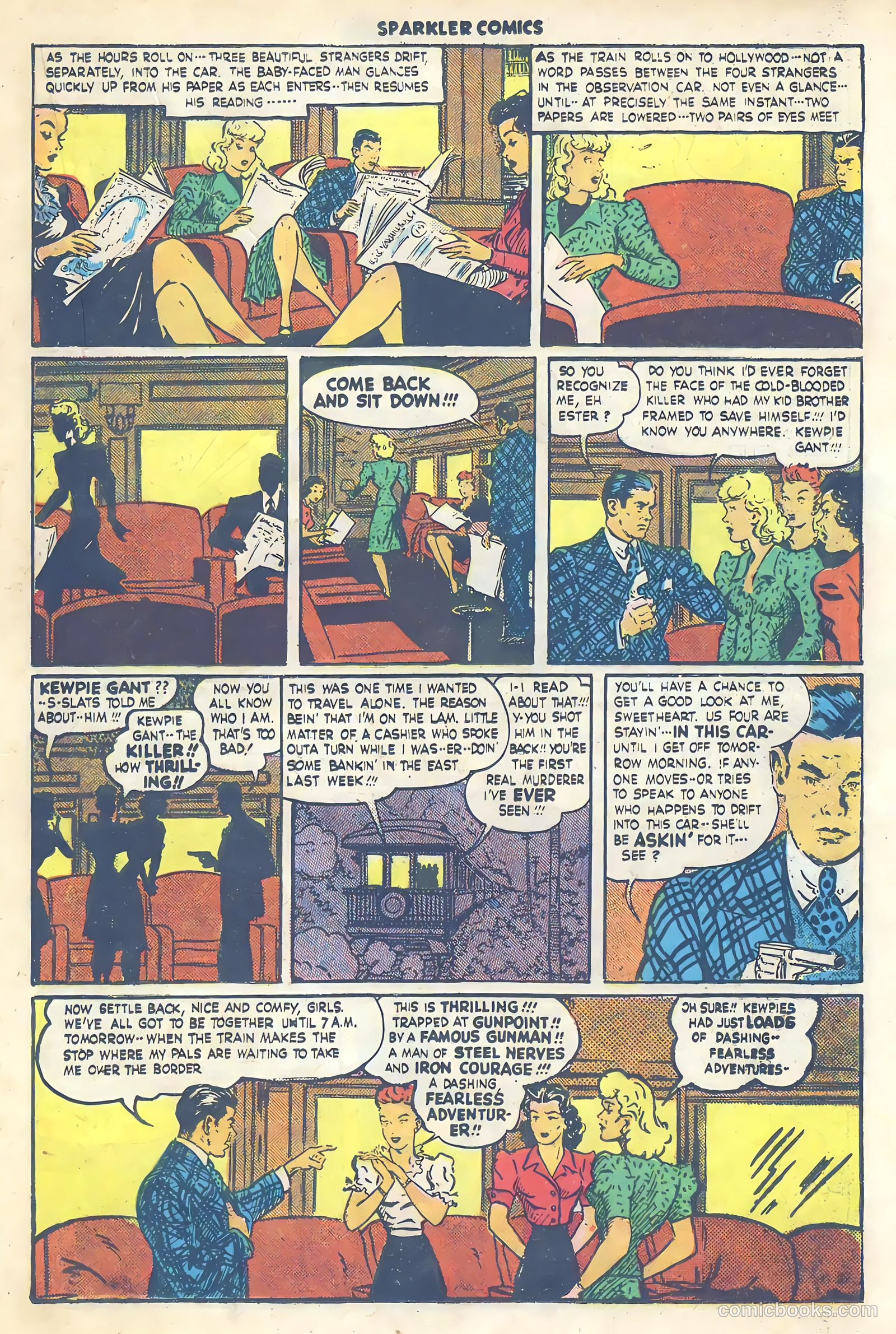 Sparkler Comics #40 (1948) — page 17 of 41
