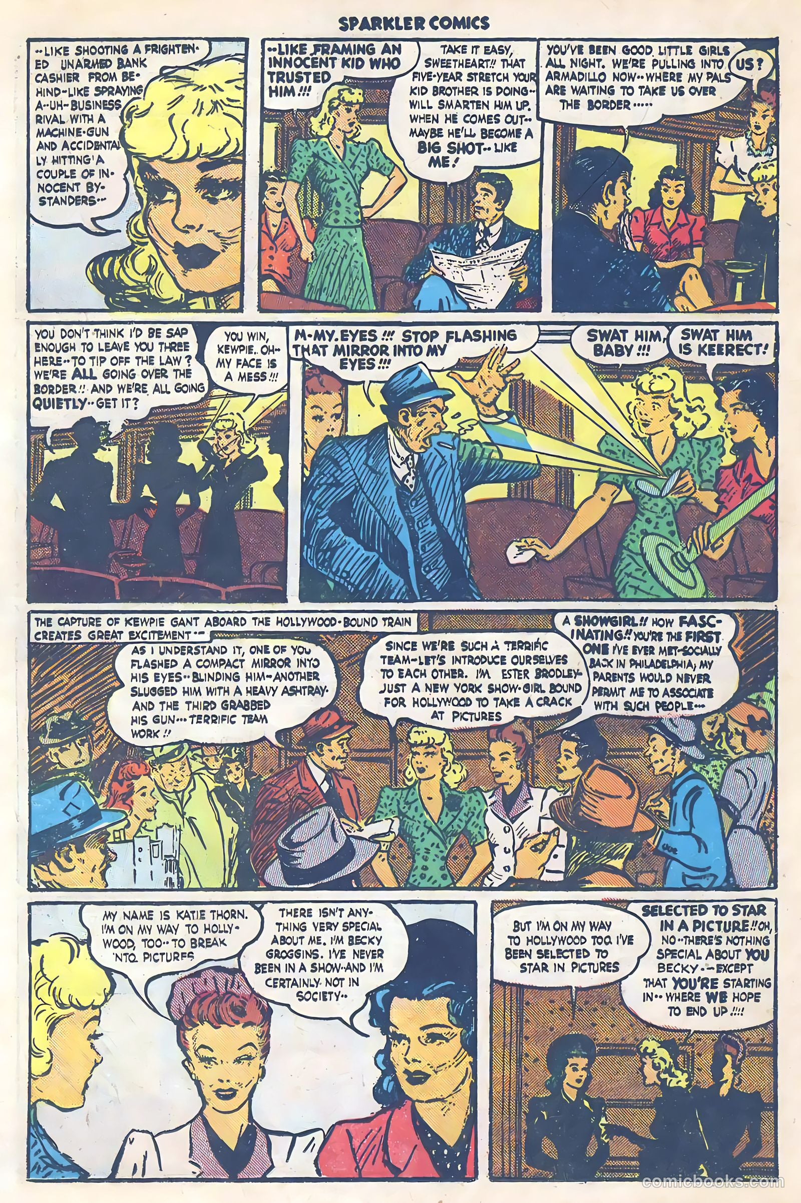 Sparkler Comics #40 (1948) — page 18 of 41