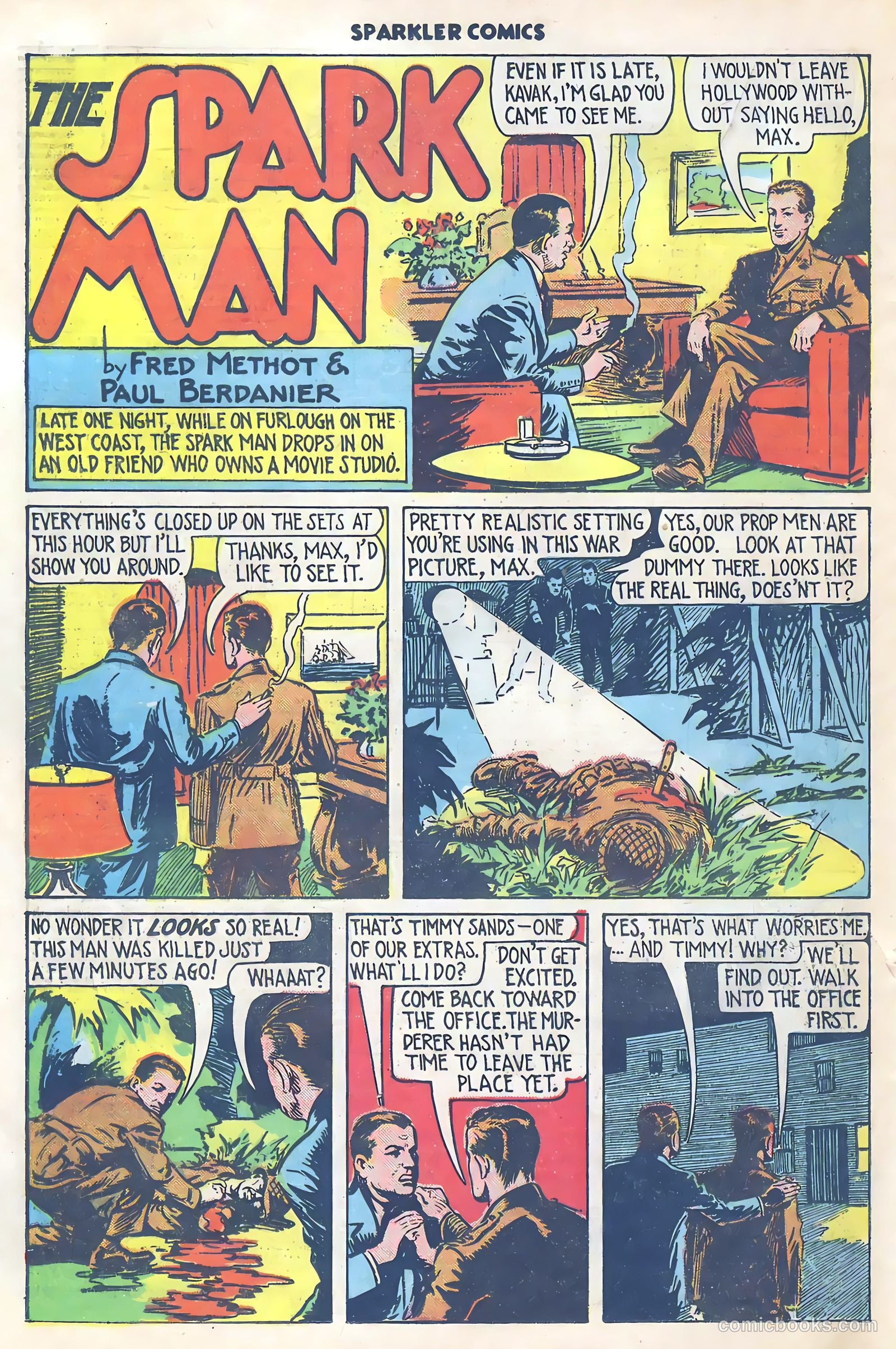 Sparkler Comics #40 (1948) — page 22 of 41
