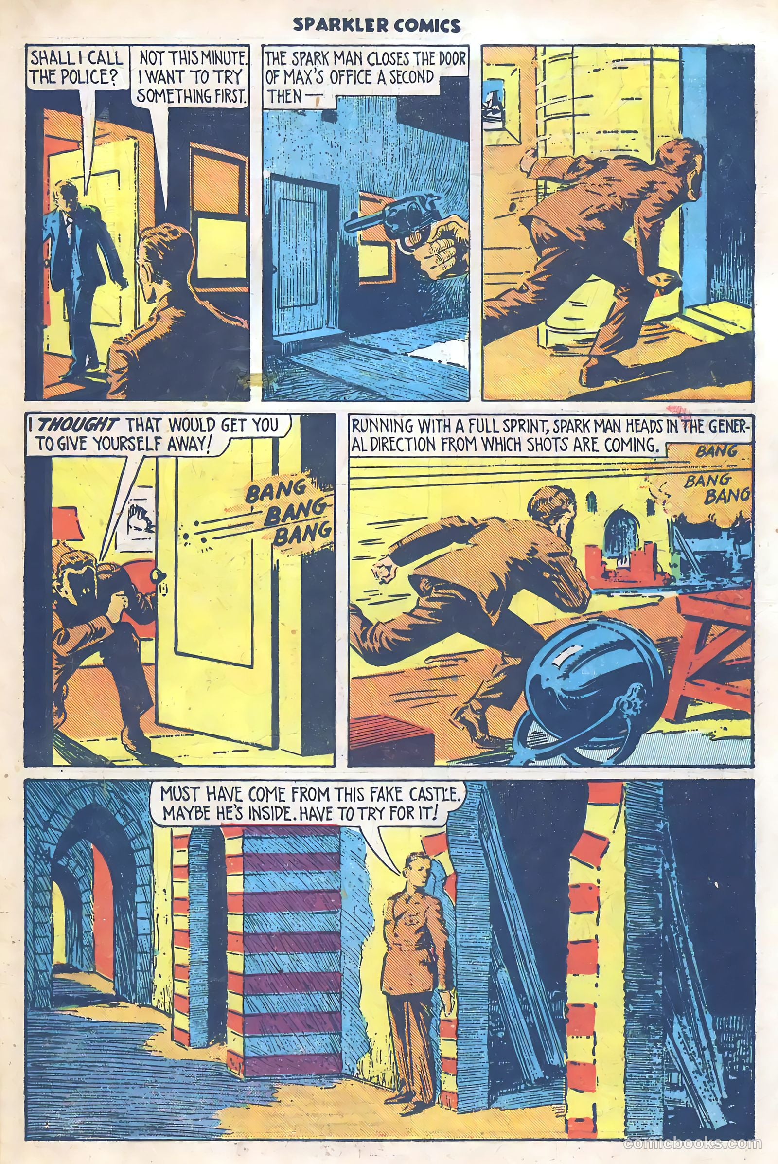 Sparkler Comics #40 (1948) — page 23 of 41