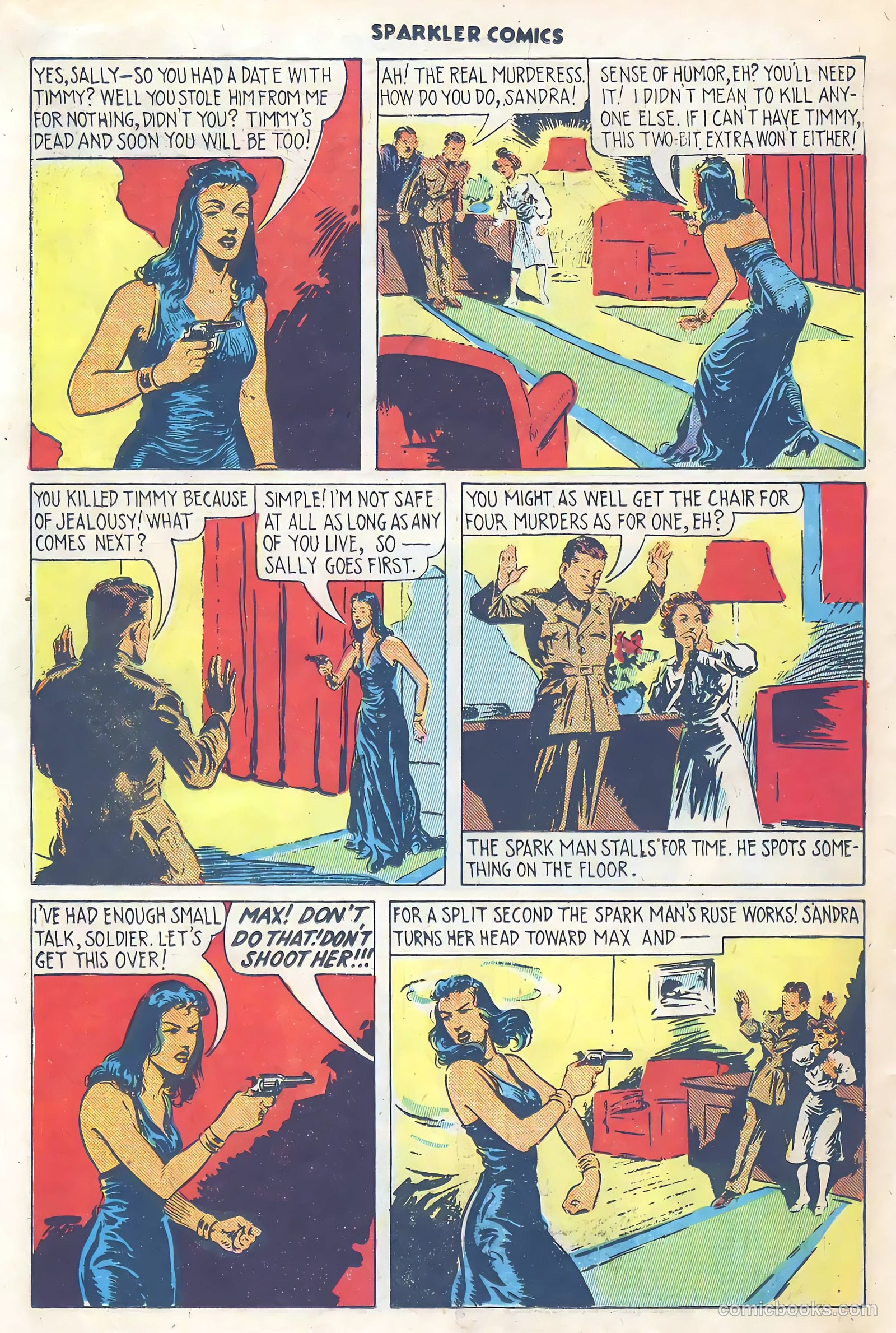 Sparkler Comics #40 (1948) — page 26 of 41