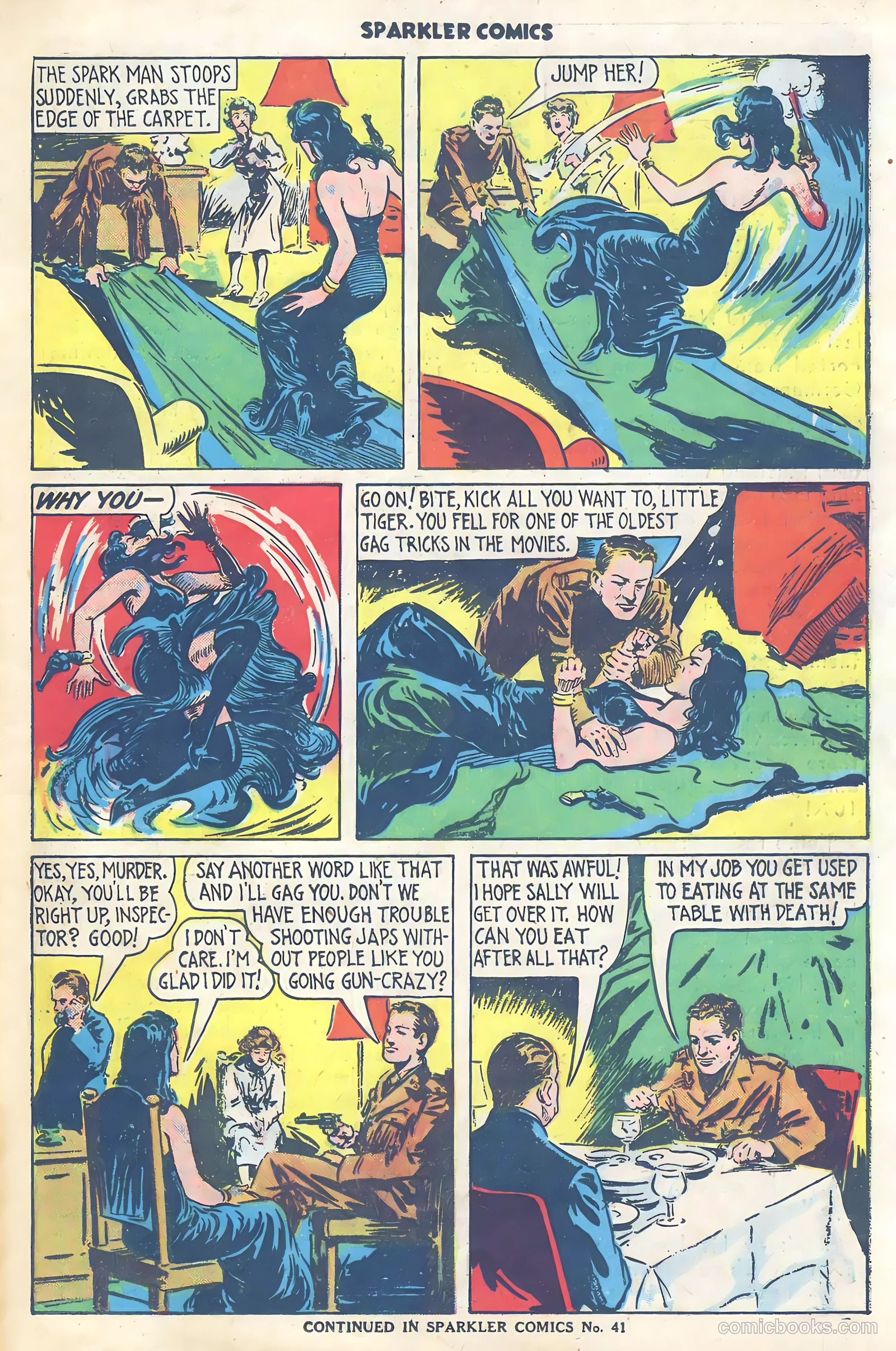 Sparkler Comics #40 (1948) — page 27 of 41