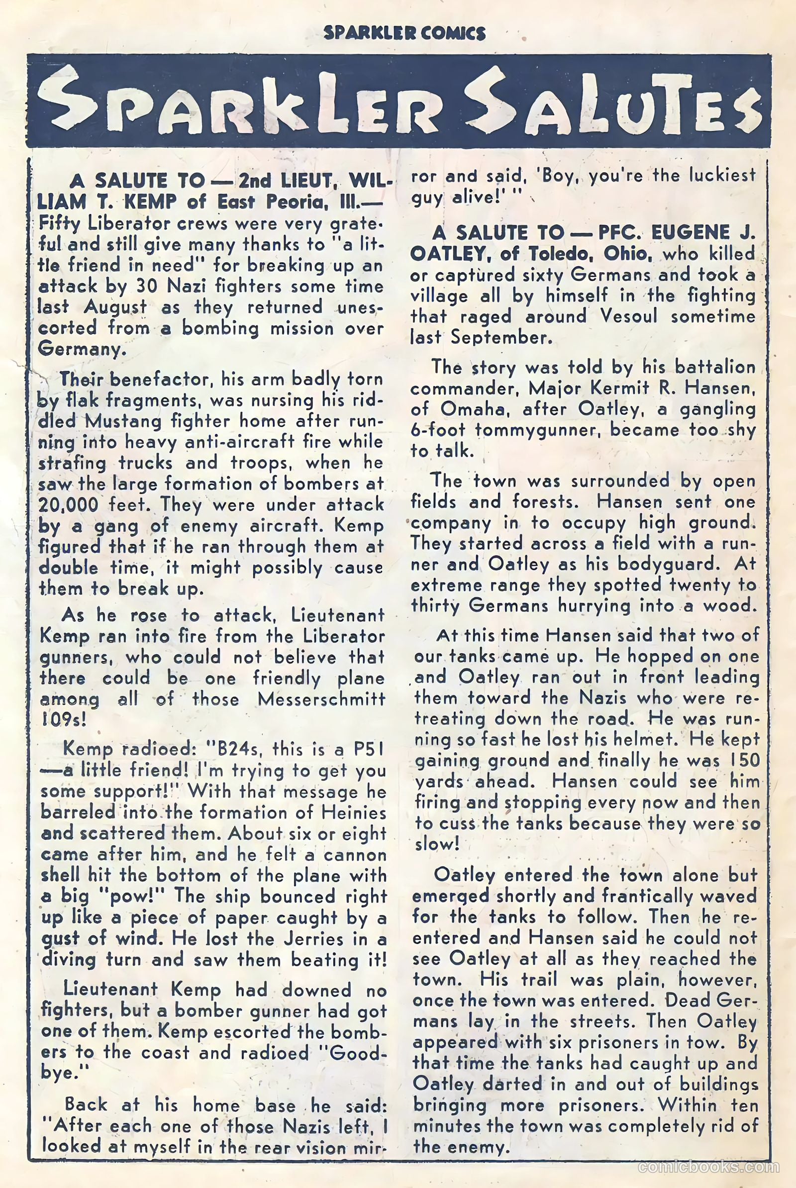 Sparkler Comics #40 (1948) — page 28 of 41