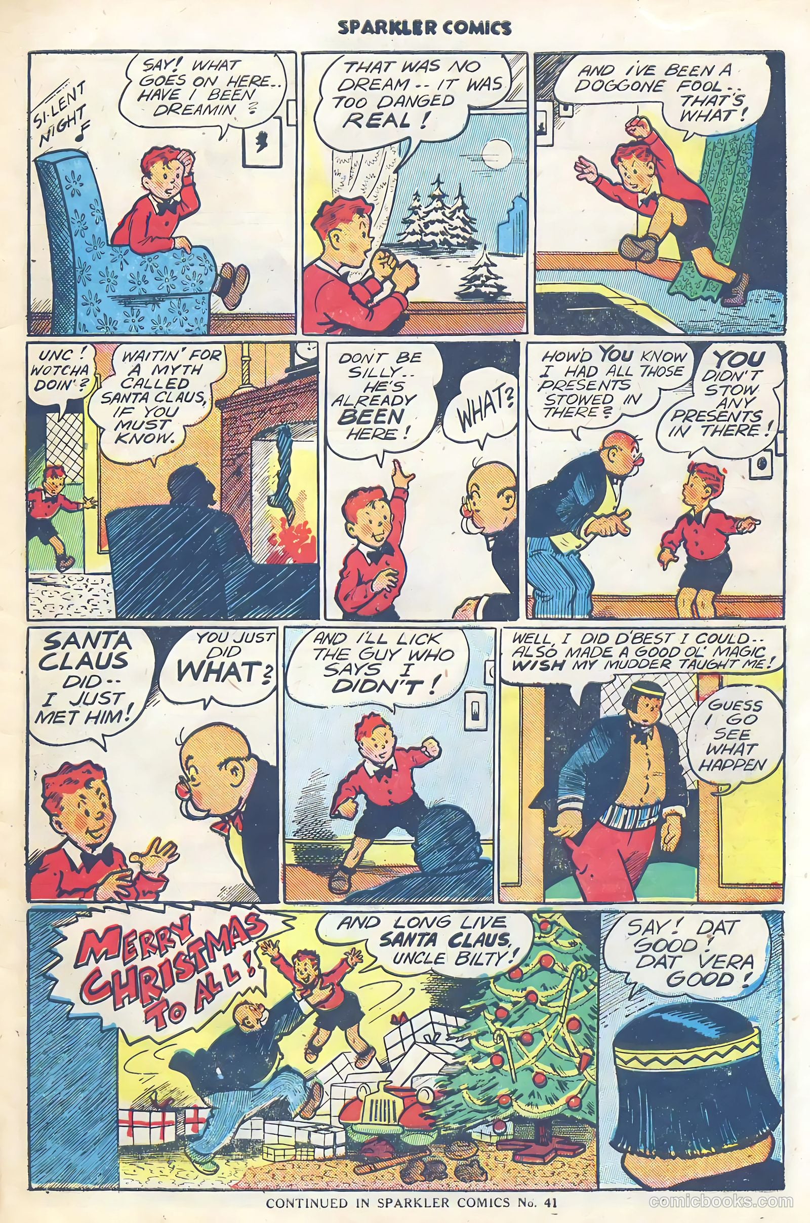 Sparkler Comics #40 (1948) — page 33 of 41