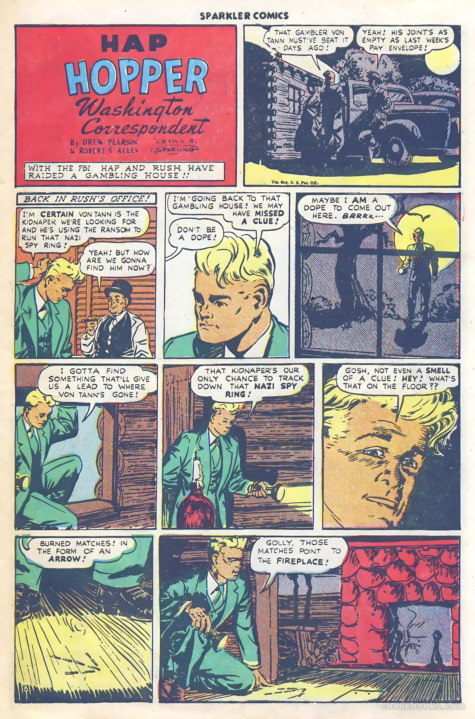 Sparkler Comics #40 (1948) — page 34 of 41