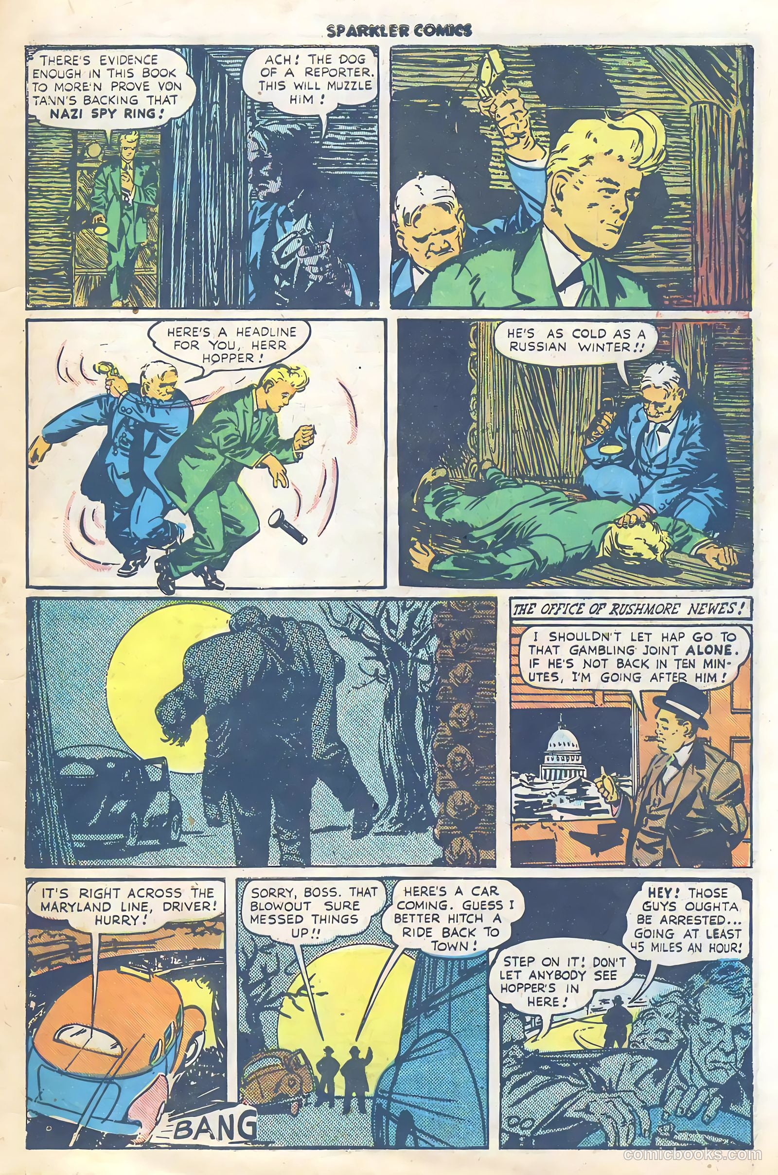 Sparkler Comics #40 (1948) — page 36 of 41
