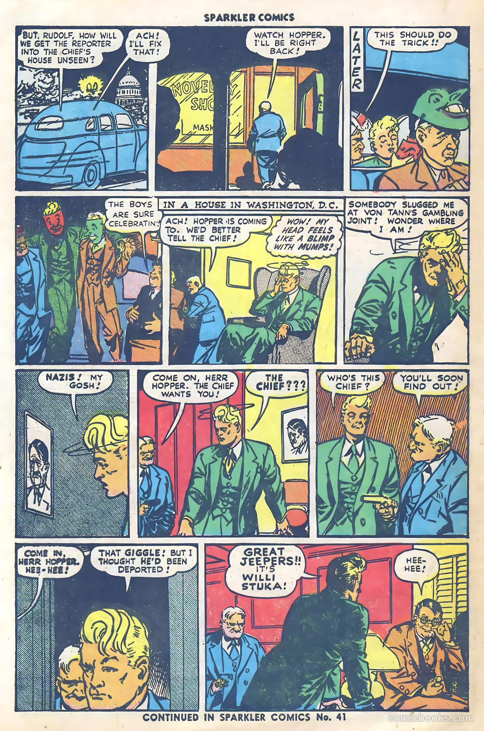 Sparkler Comics #40 (1948) — page 37 of 41