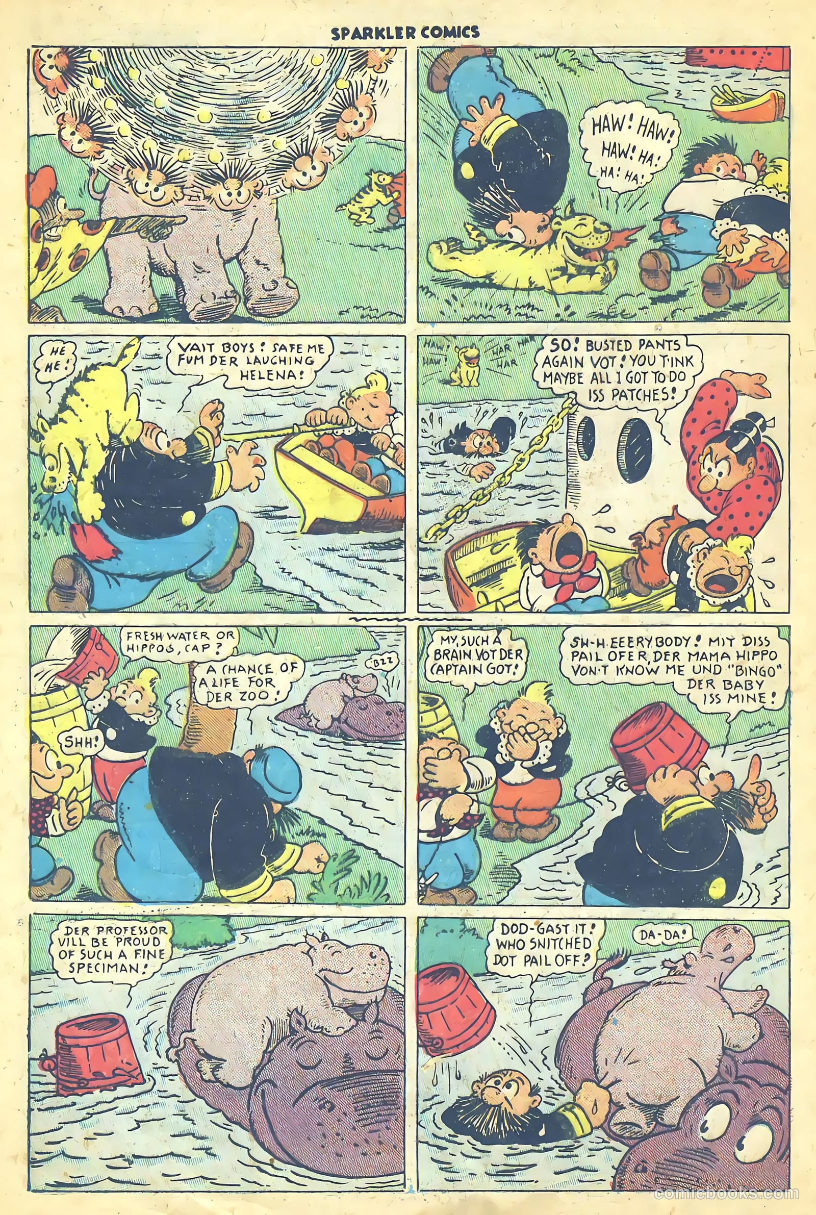 Sparkler Comics #46 (1948) — page 6 of 26