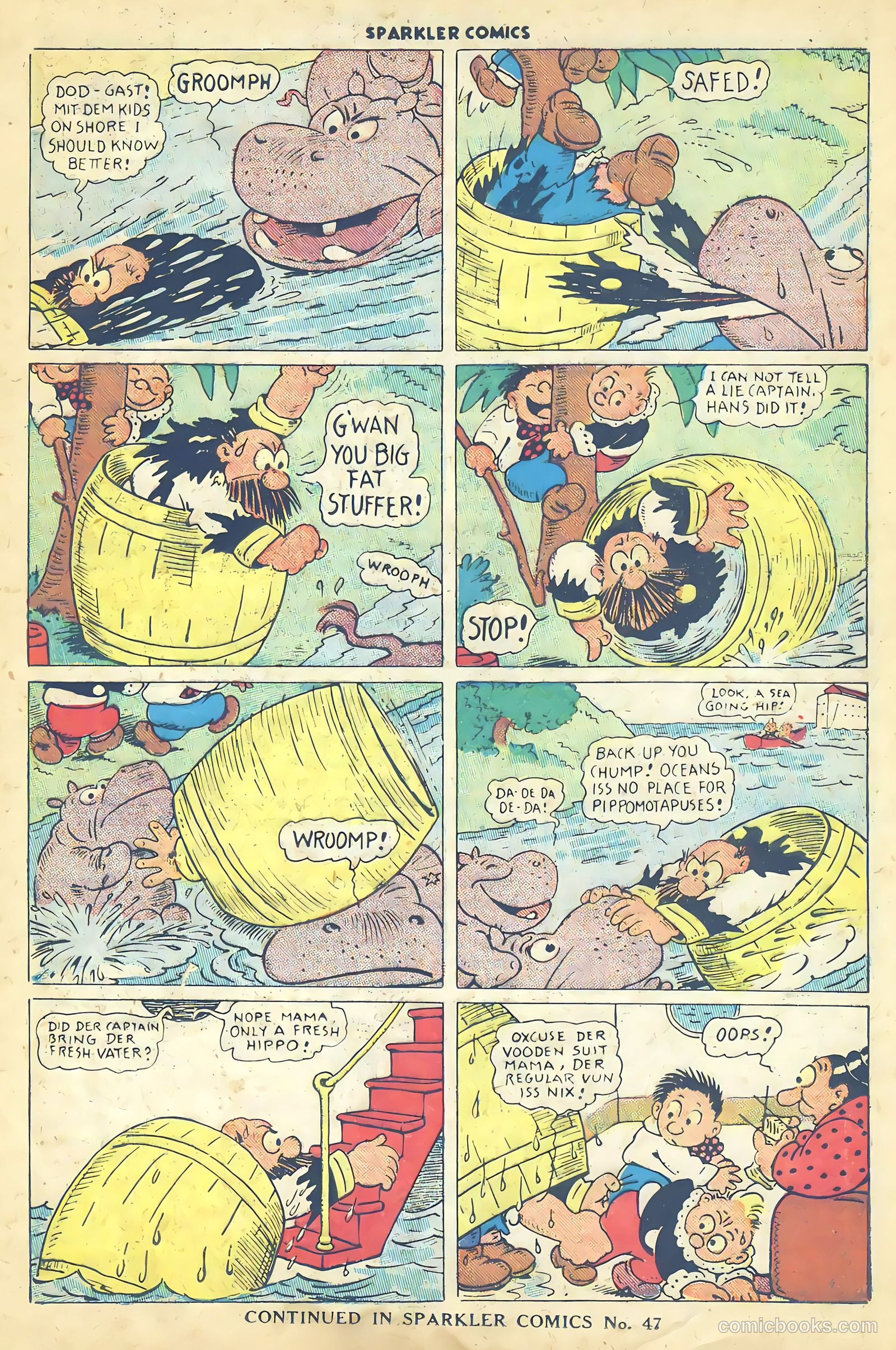 Sparkler Comics #46 (1948) — page 7 of 26
