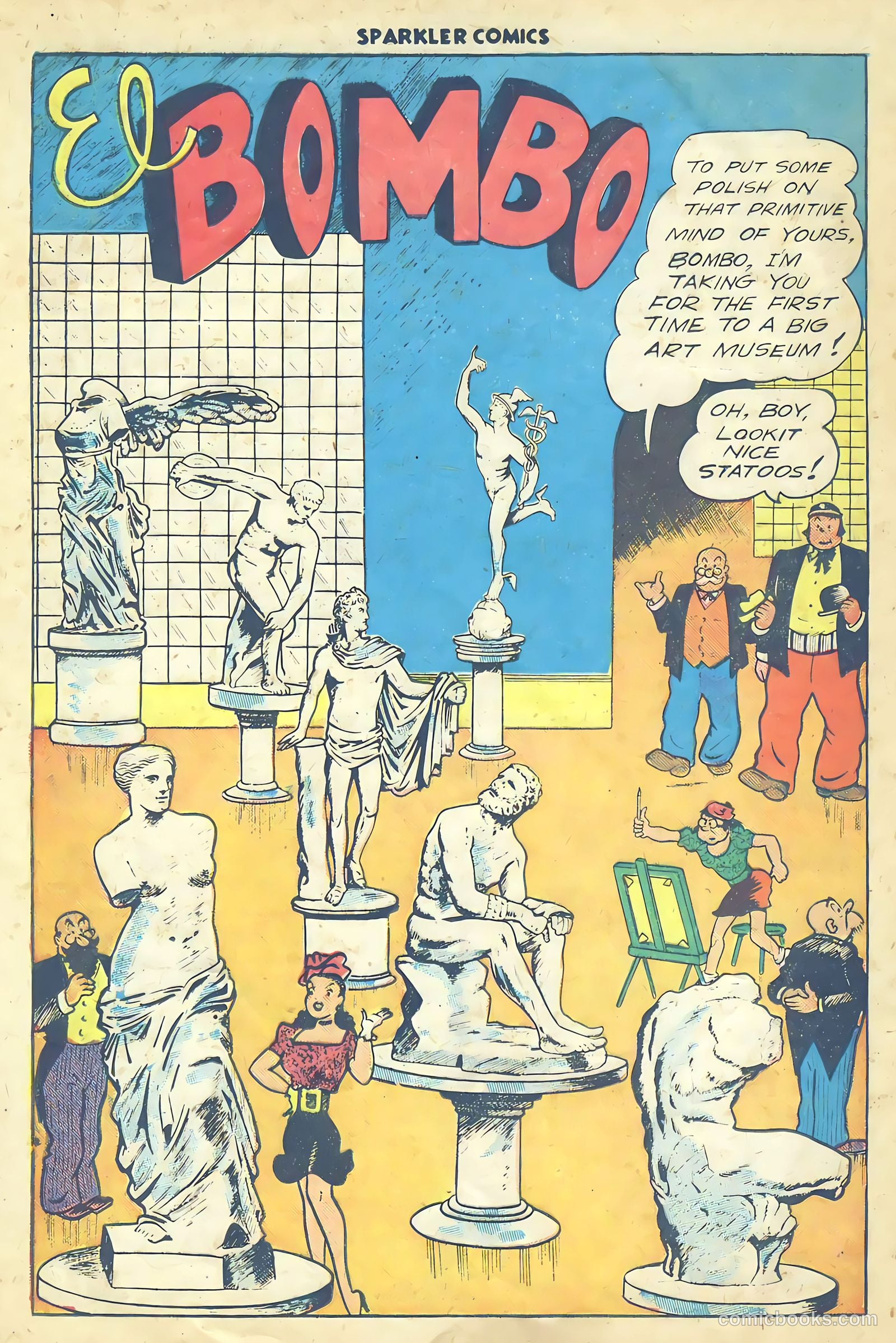 Sparkler Comics #46 (1948) — page 10 of 26