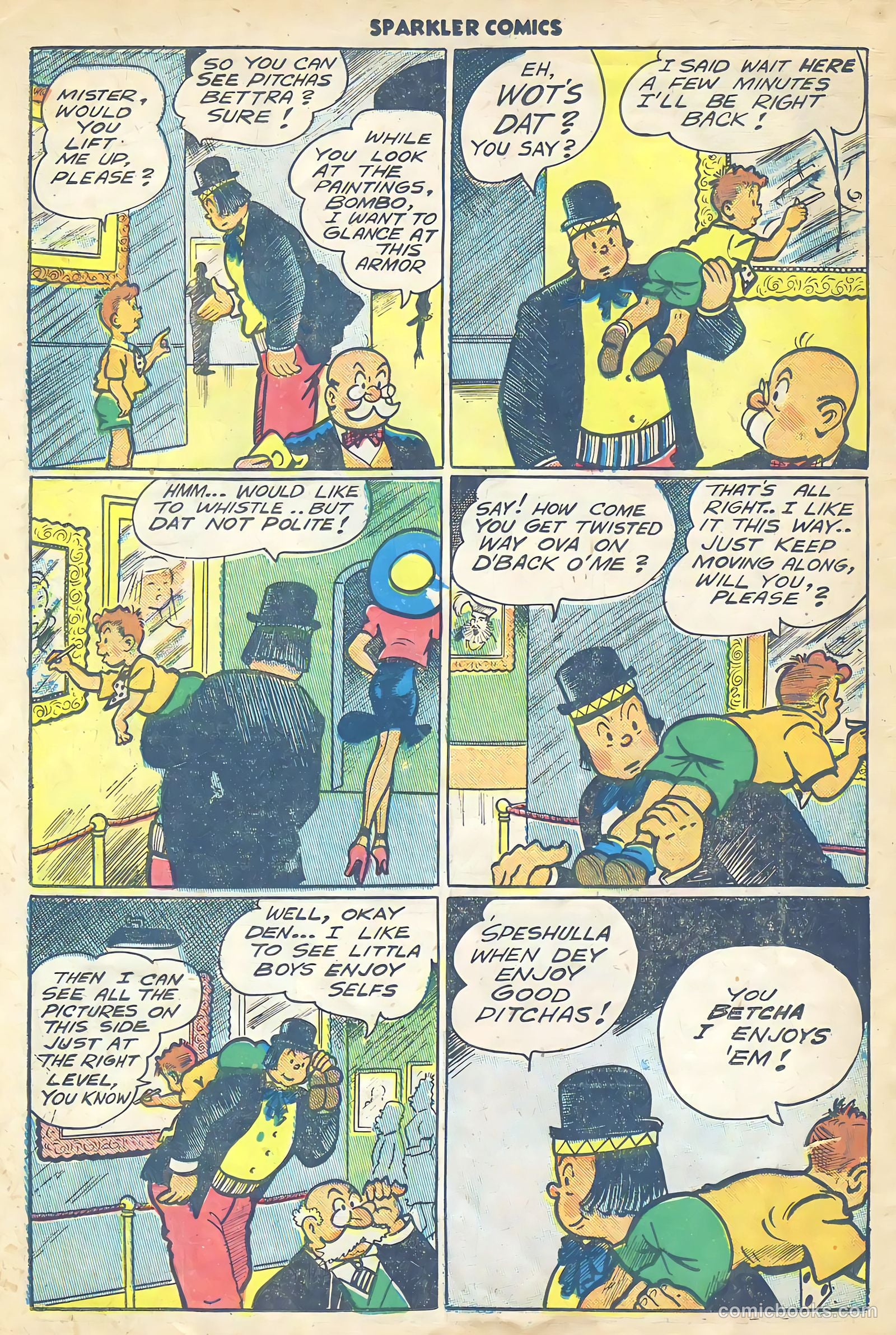 Sparkler Comics #46 (1948) — page 12 of 26