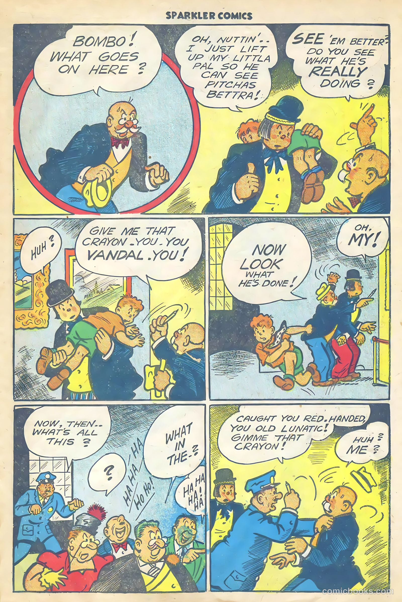 Sparkler Comics #46 (1948) — page 13 of 26