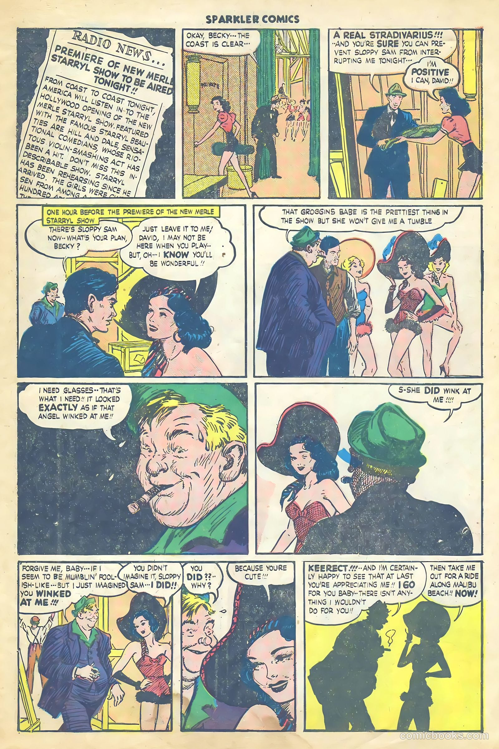 Sparkler Comics #46 (1948) — page 17 of 26