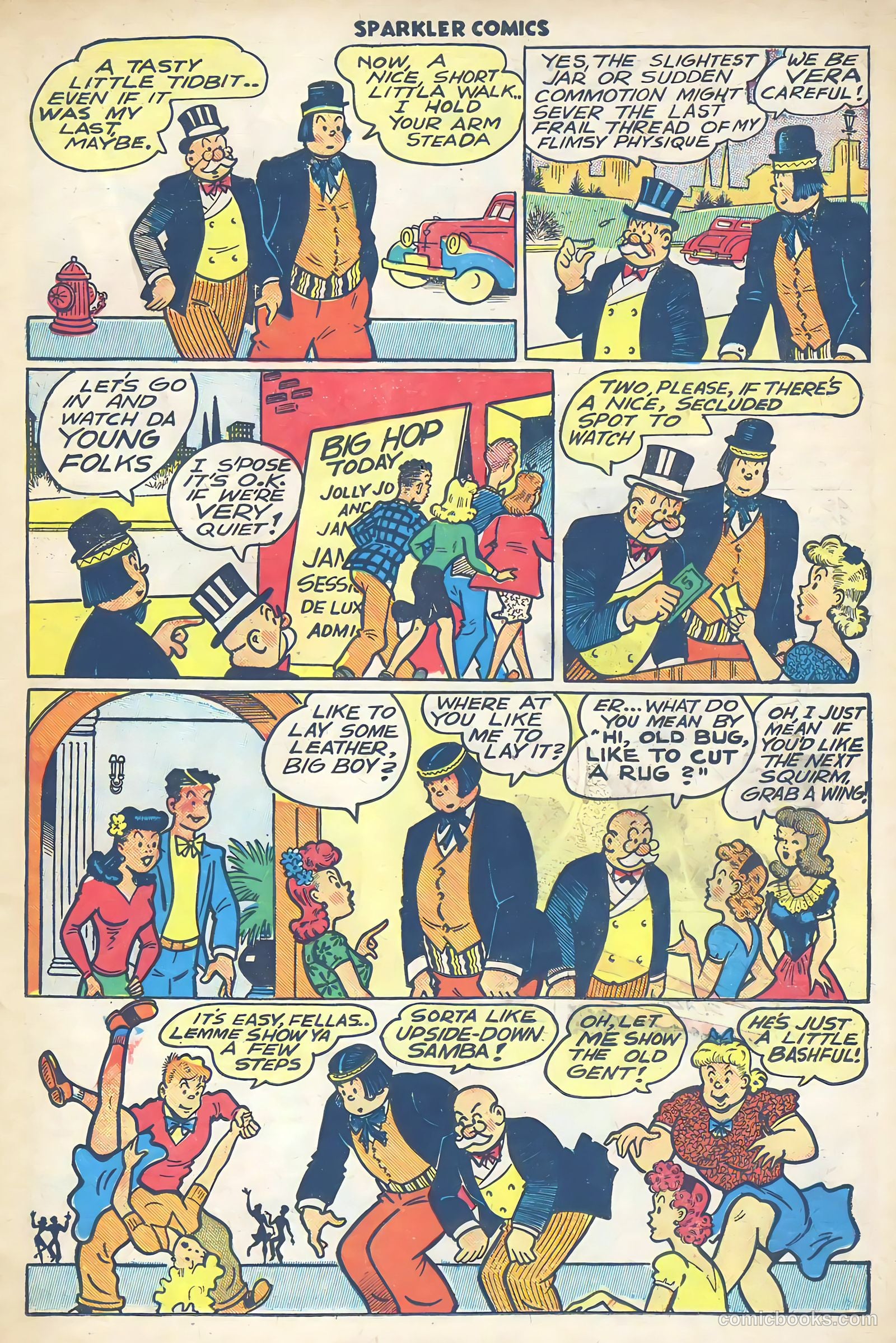 Sparkler Comics #49 (1948) — page 6 of 41