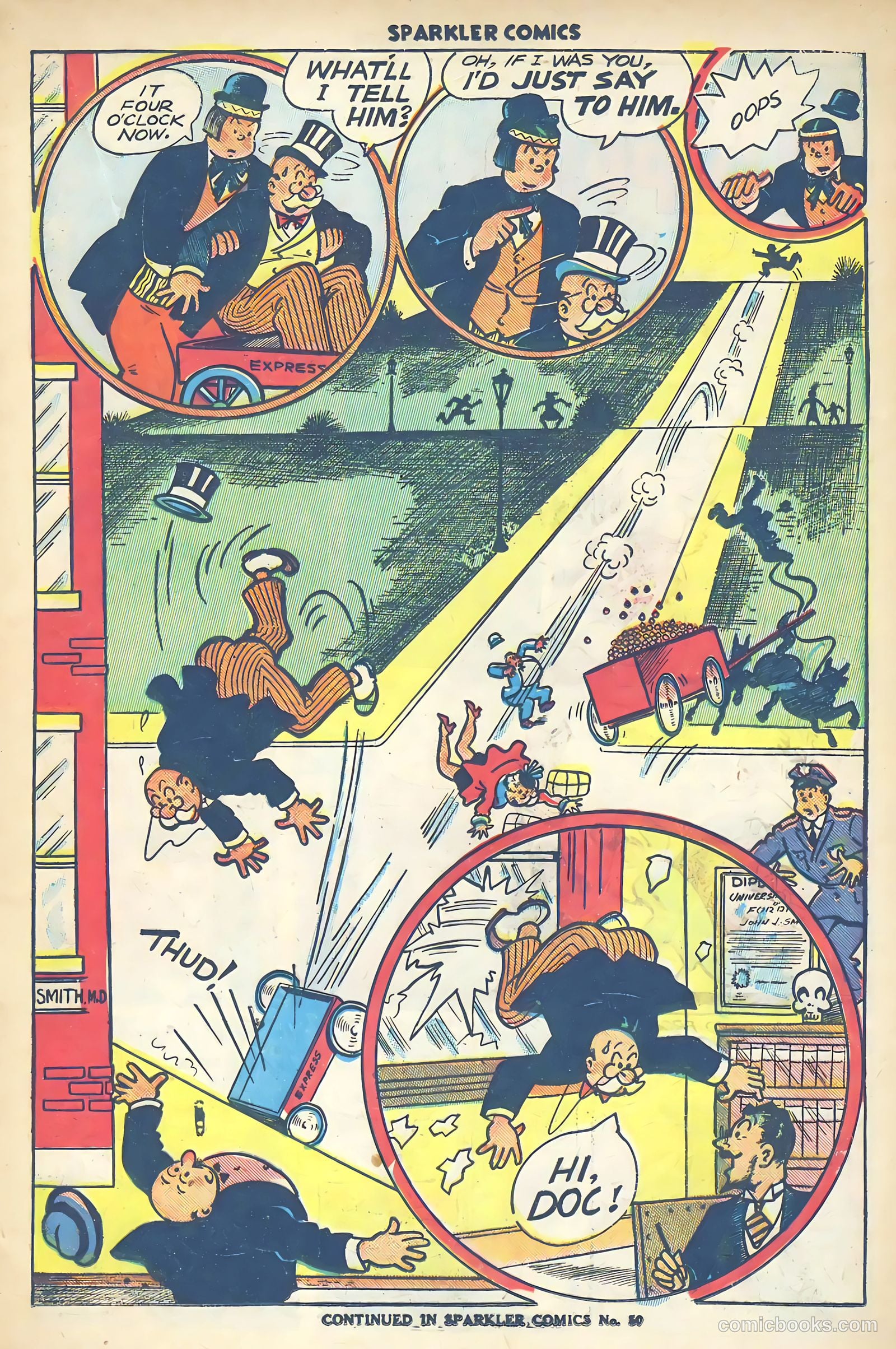 Sparkler Comics #49 (1948) — page 8 of 41