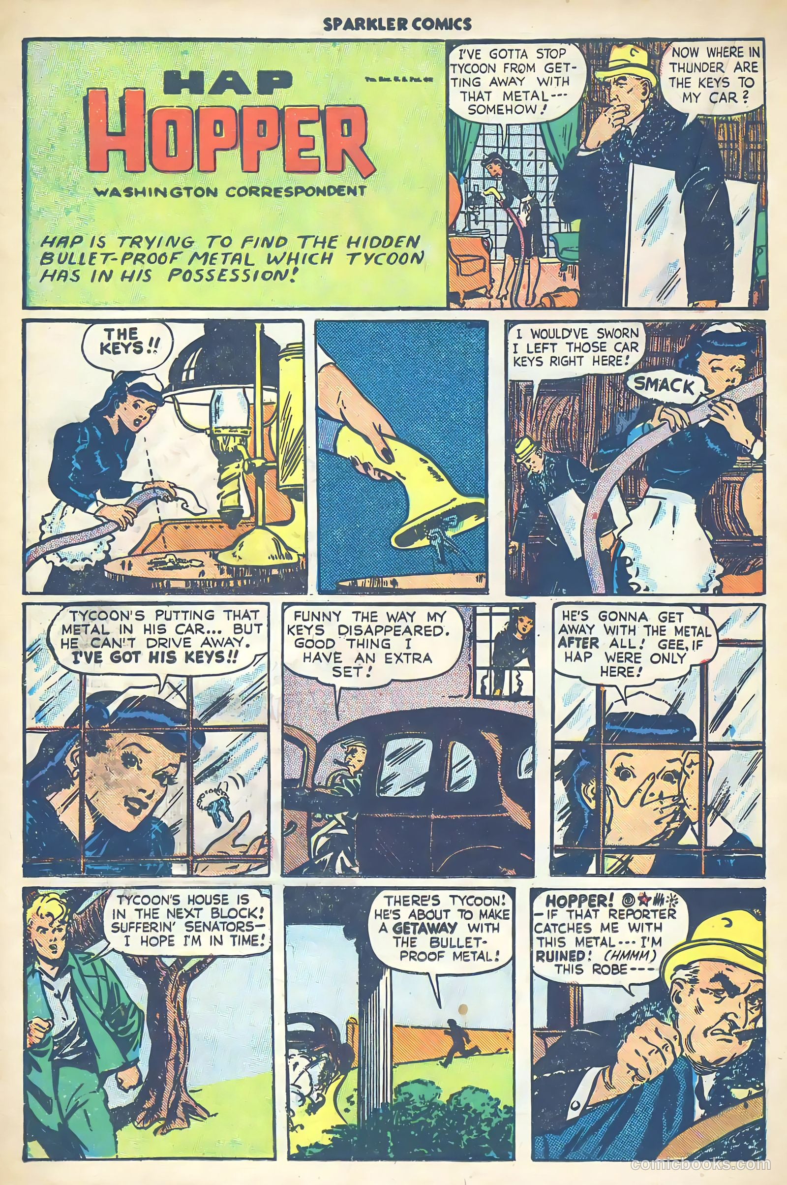 Sparkler Comics #49 (1948) — page 9 of 41