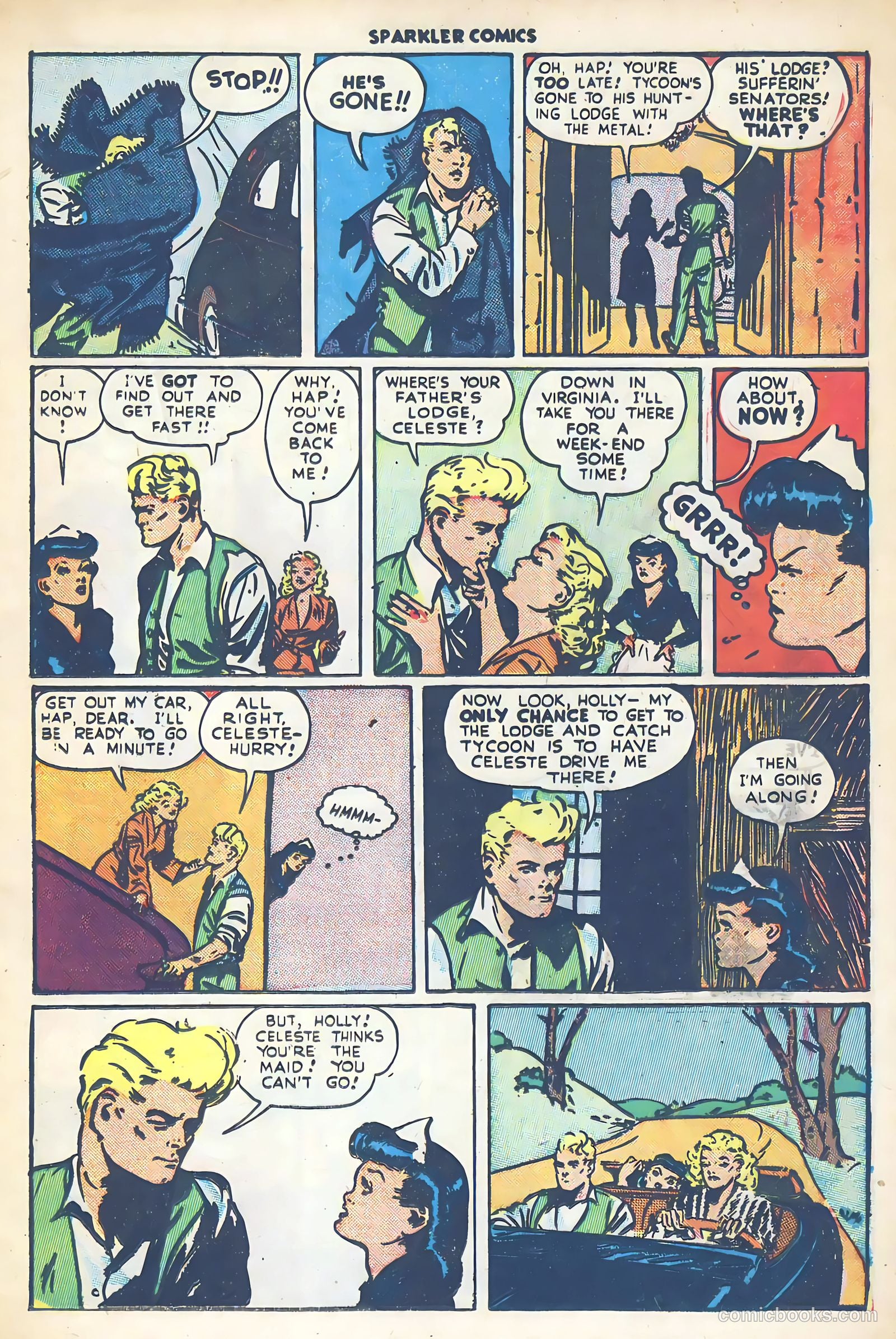 Sparkler Comics #49 (1948) — page 10 of 41