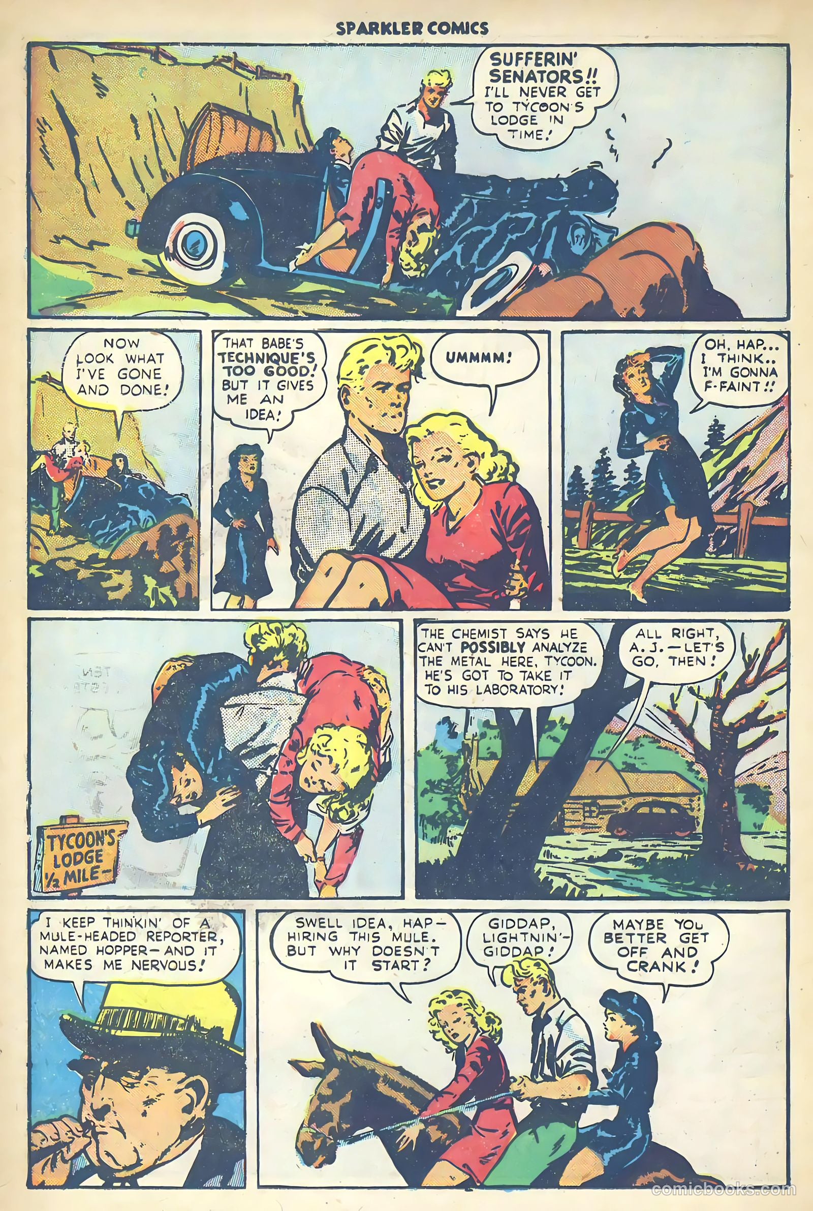 Sparkler Comics #49 (1948) — page 13 of 41