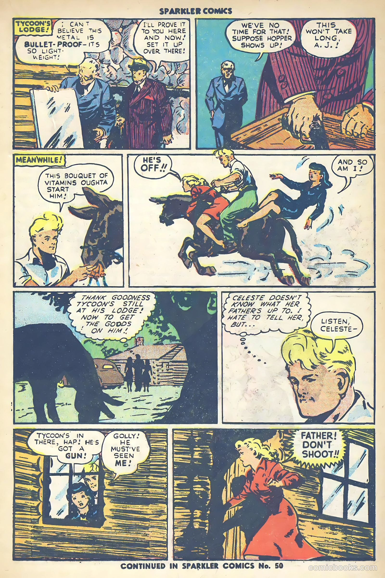 Sparkler Comics #49 (1948) — page 14 of 41