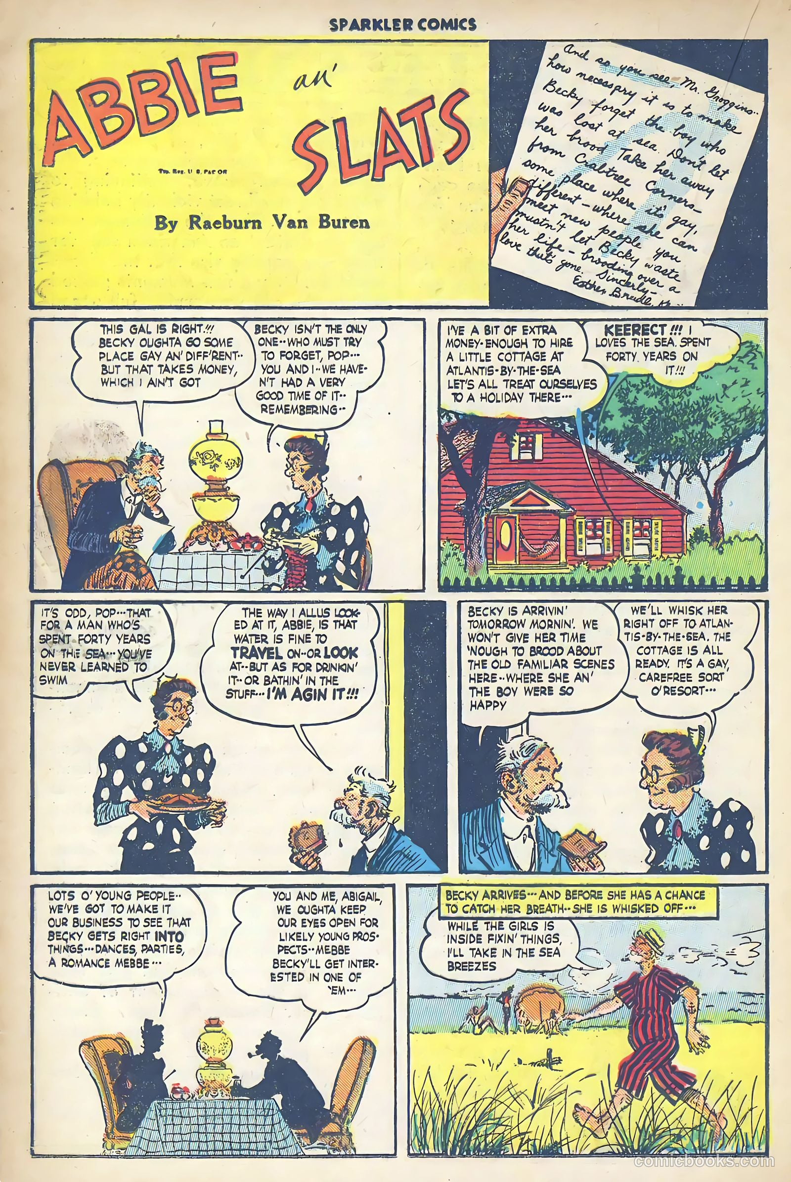 Sparkler Comics #49 (1948) — page 23 of 41