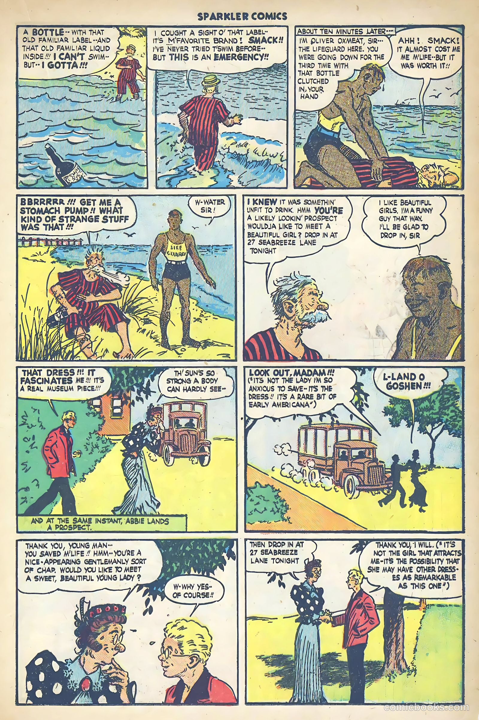 Sparkler Comics #49 (1948) — page 24 of 41
