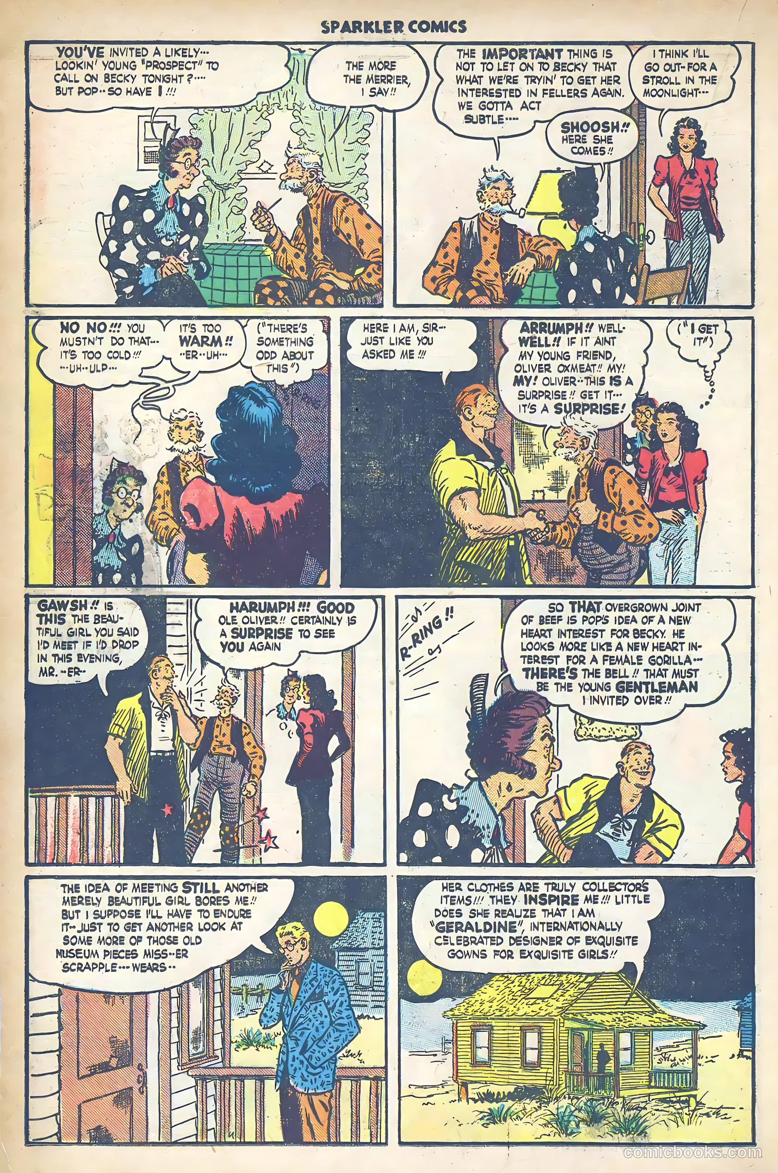 Sparkler Comics #49 (1948) — page 25 of 41