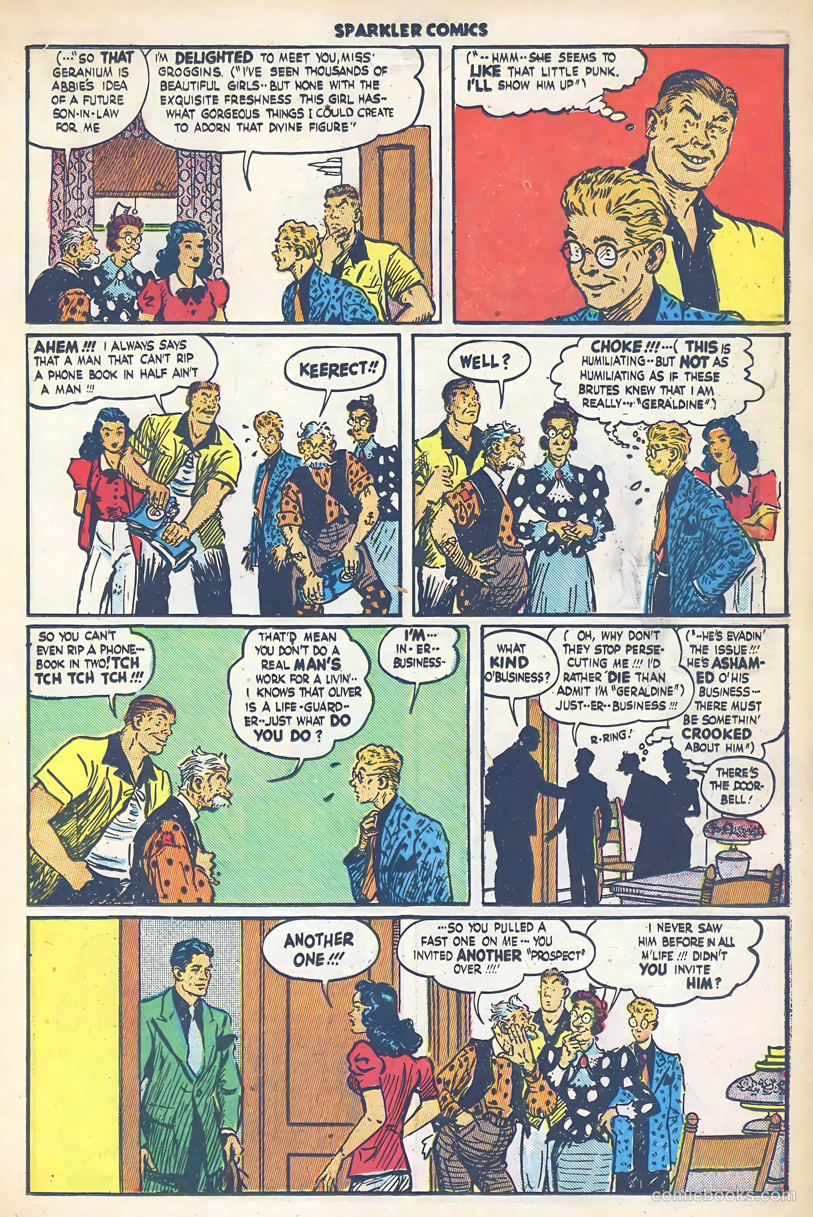 Sparkler Comics #49 (1948) — page 26 of 41