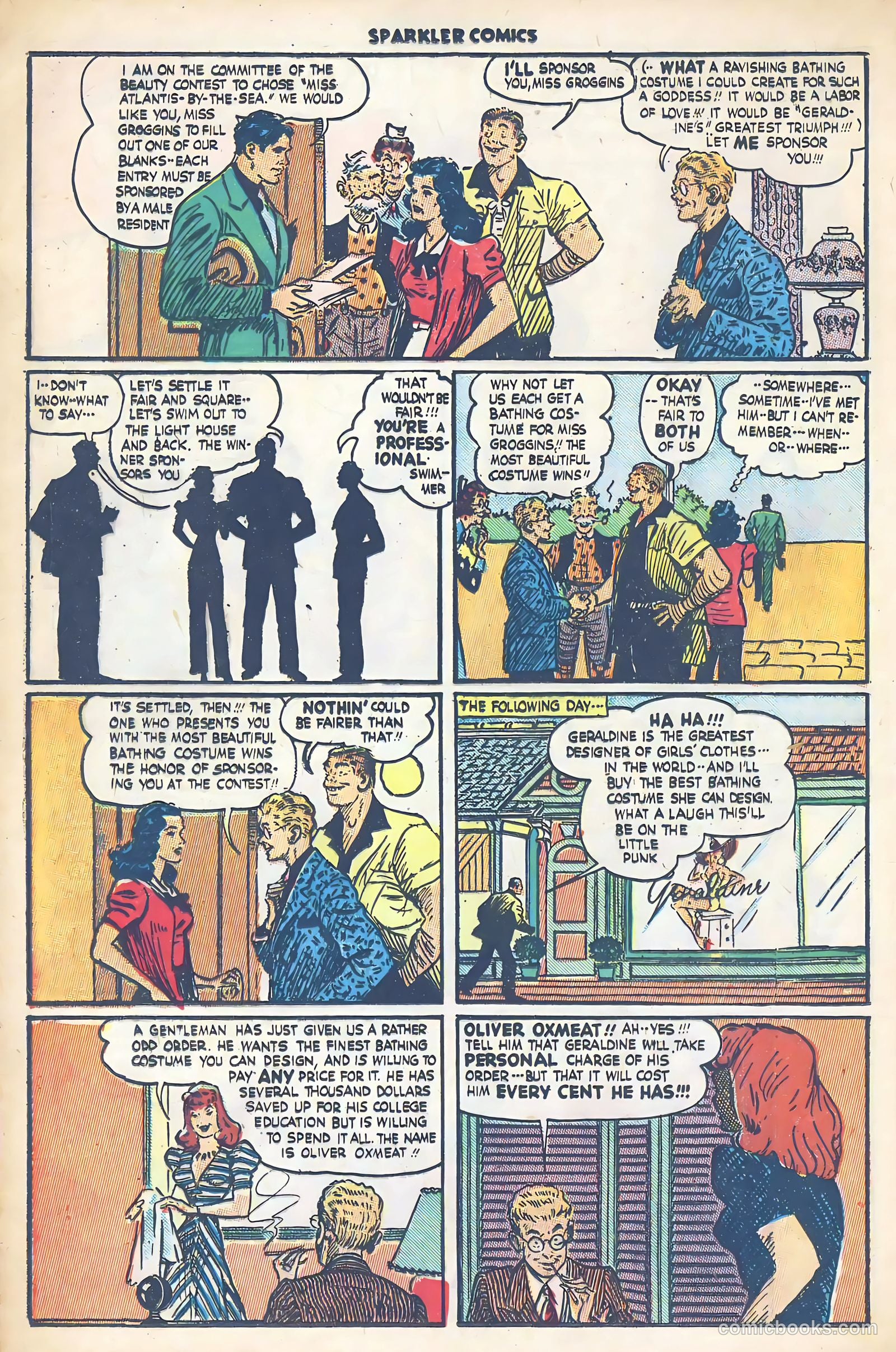 Sparkler Comics #49 (1948) — page 27 of 41