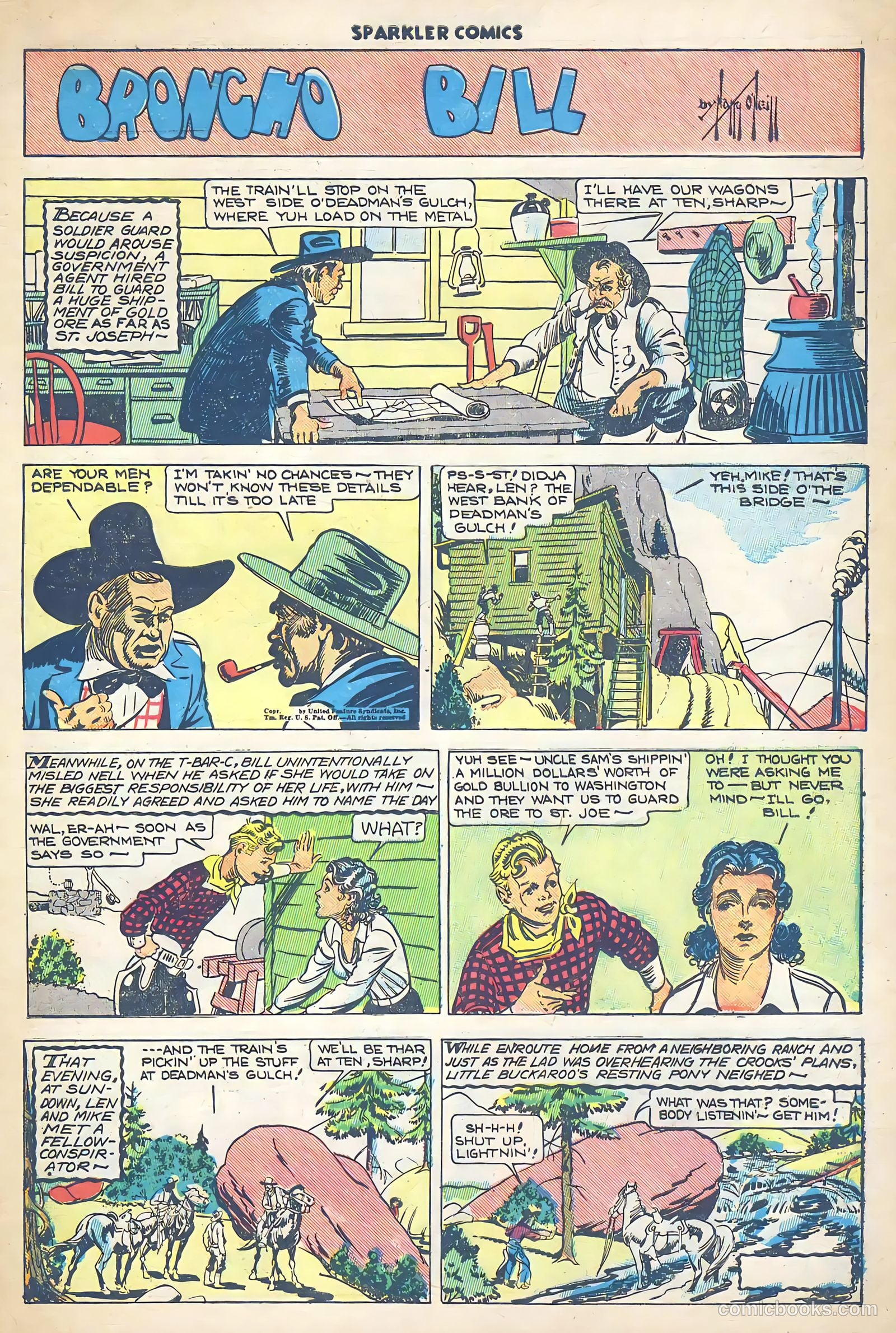 Sparkler Comics #49 (1948) — page 30 of 41