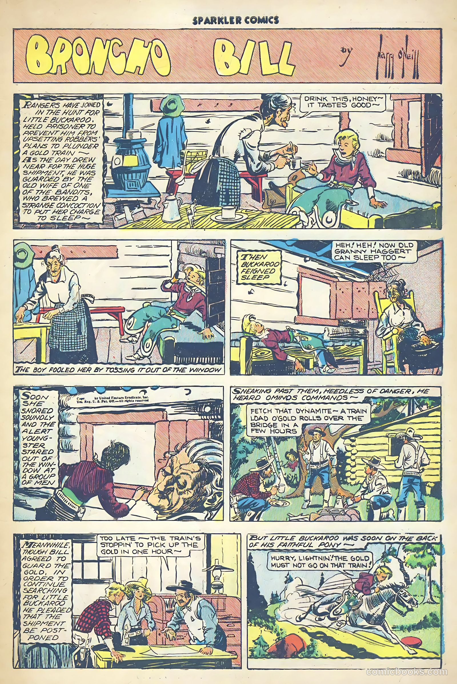 Sparkler Comics #49 (1948) — page 32 of 41