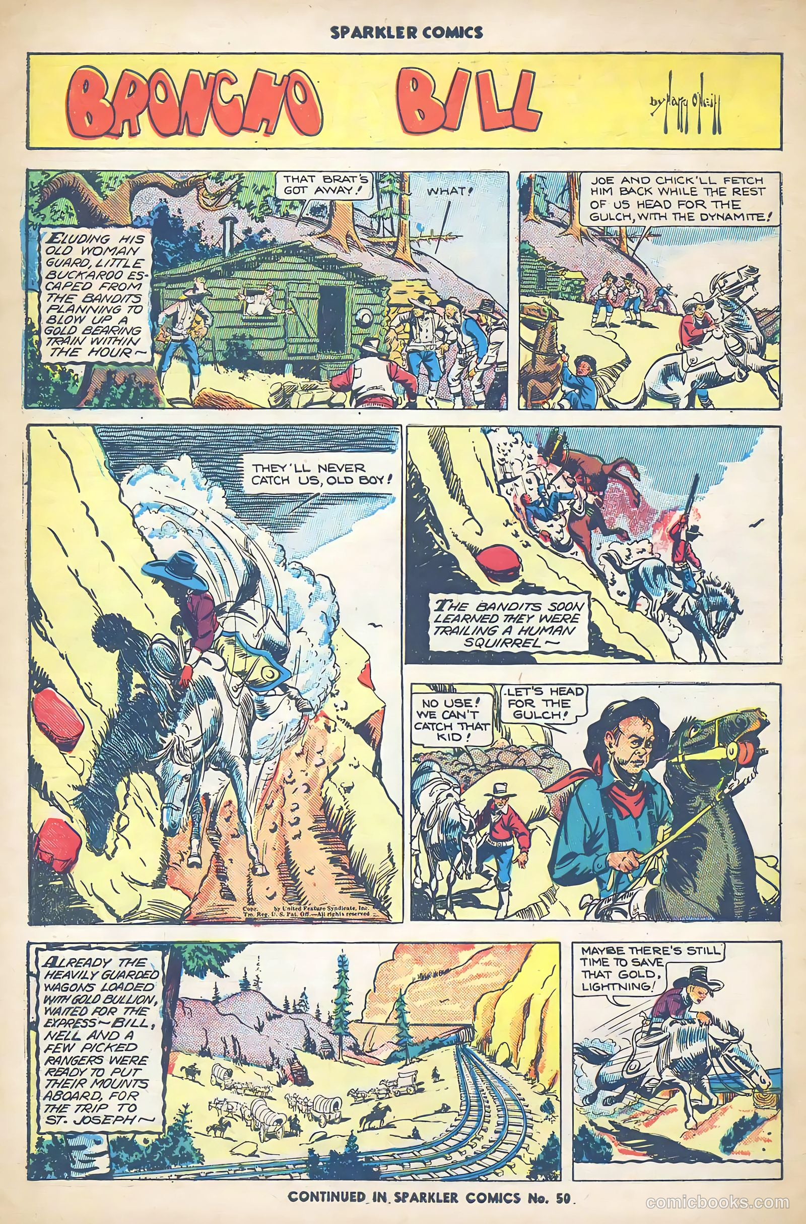 Sparkler Comics #49 (1948) — page 33 of 41