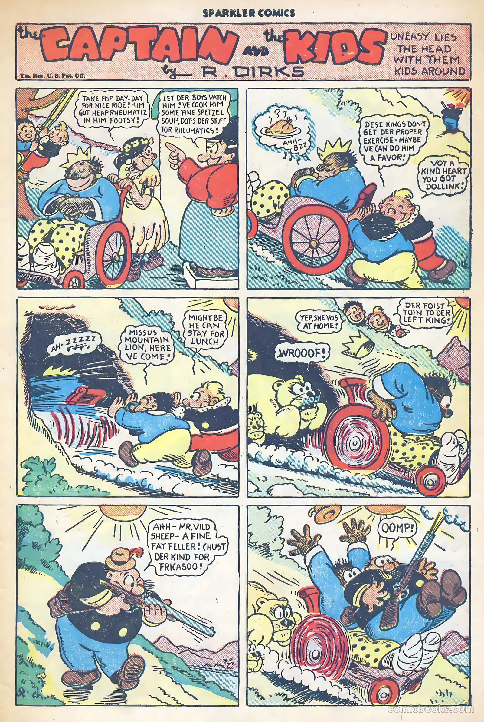 Sparkler Comics #49 (1948) — page 34 of 41
