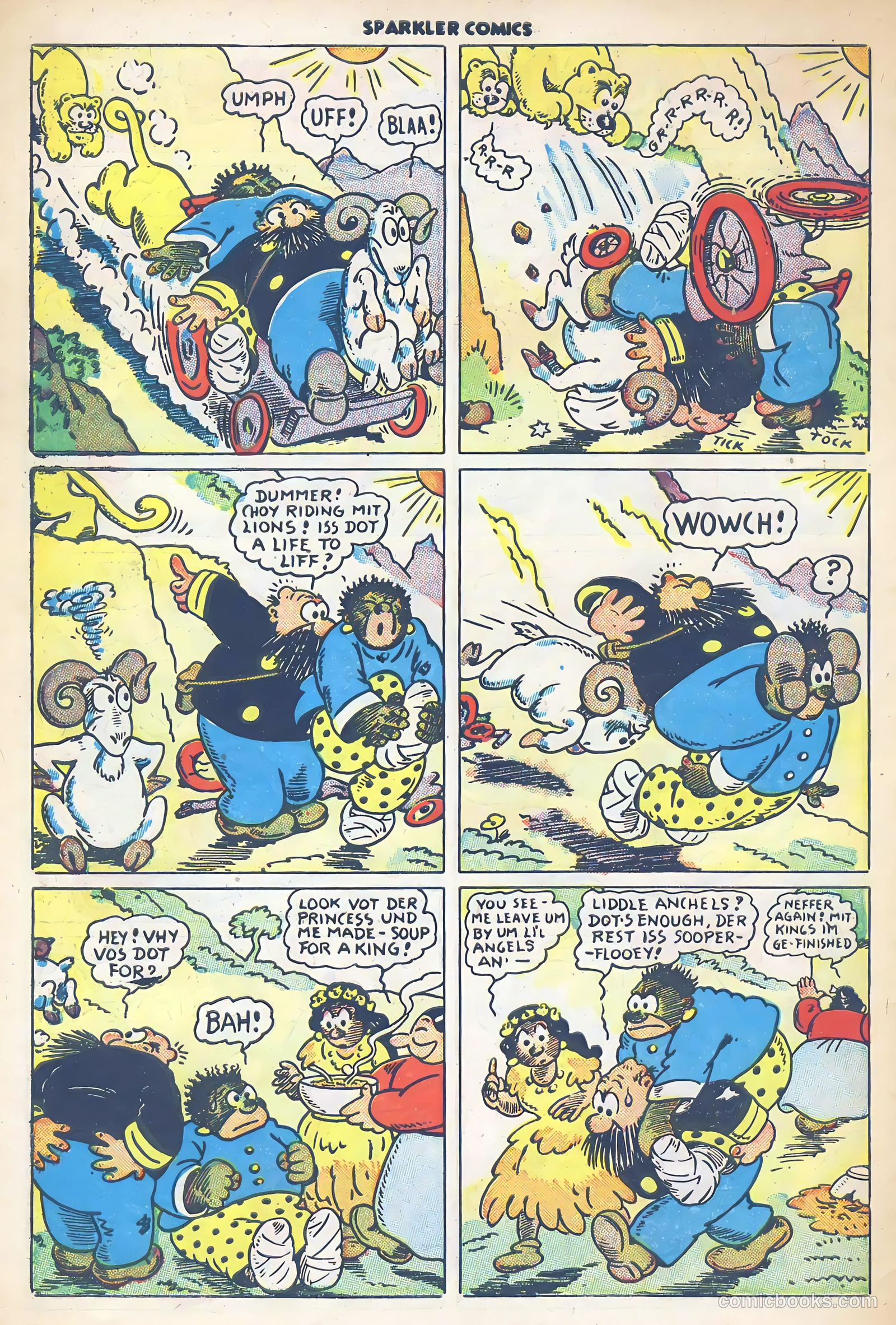 Sparkler Comics #49 (1948) — page 35 of 41