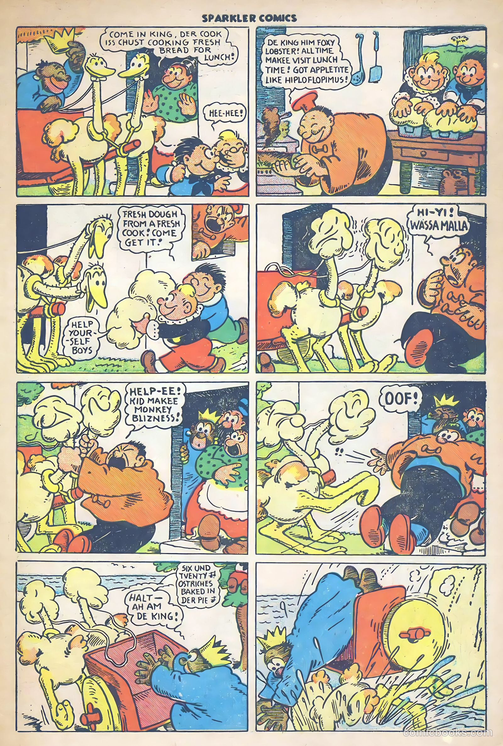 Sparkler Comics #49 (1948) — page 36 of 41