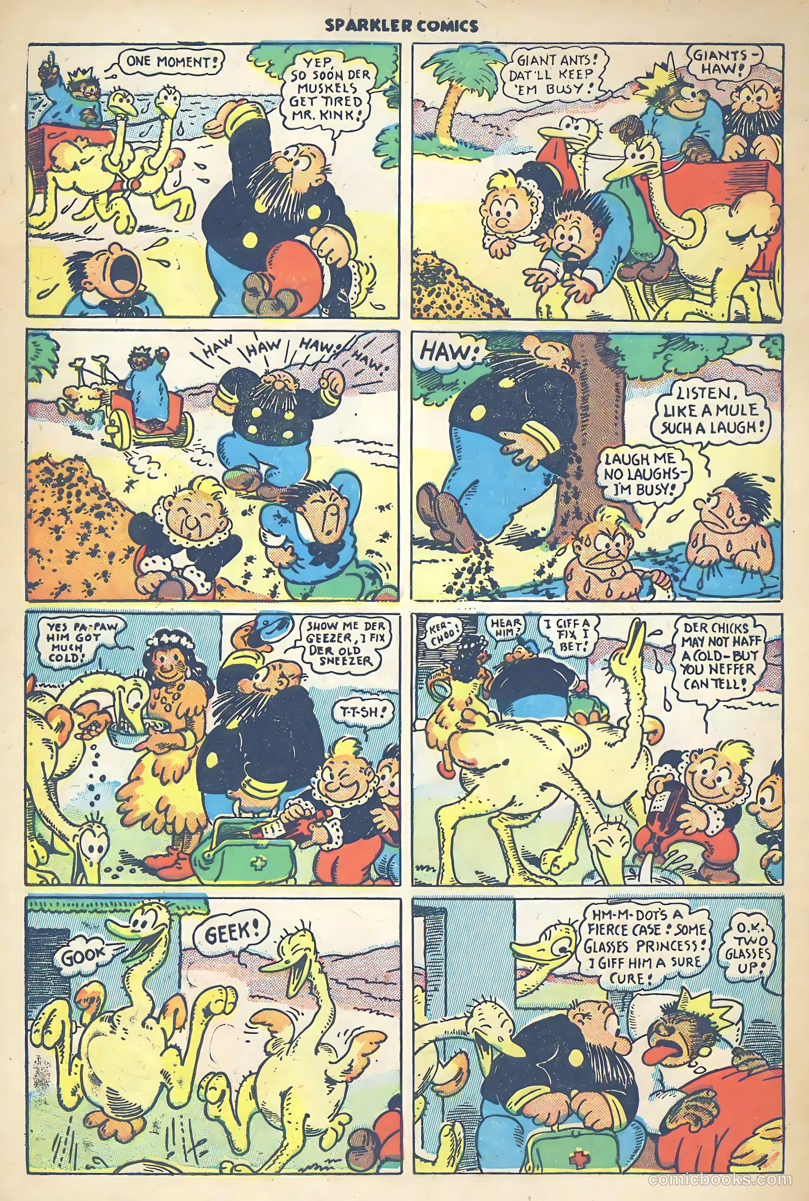 Sparkler Comics #49 (1948) — page 37 of 41