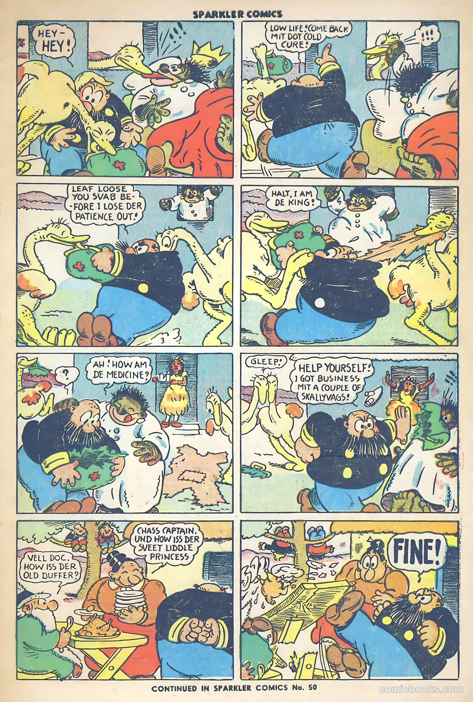 Sparkler Comics #49 (1948) — page 38 of 41