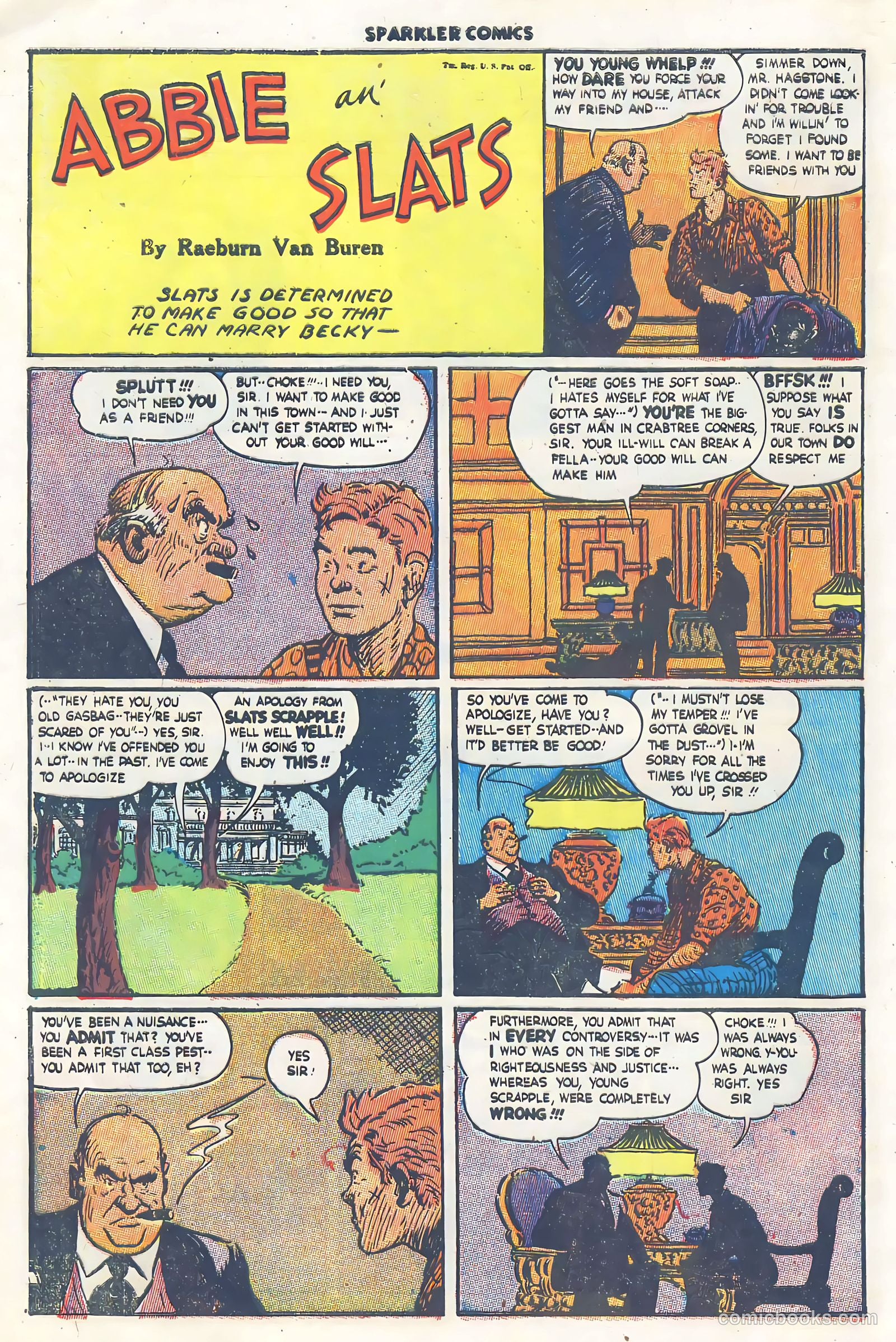Sparkler Comics #51 (1948) — page 9 of 41