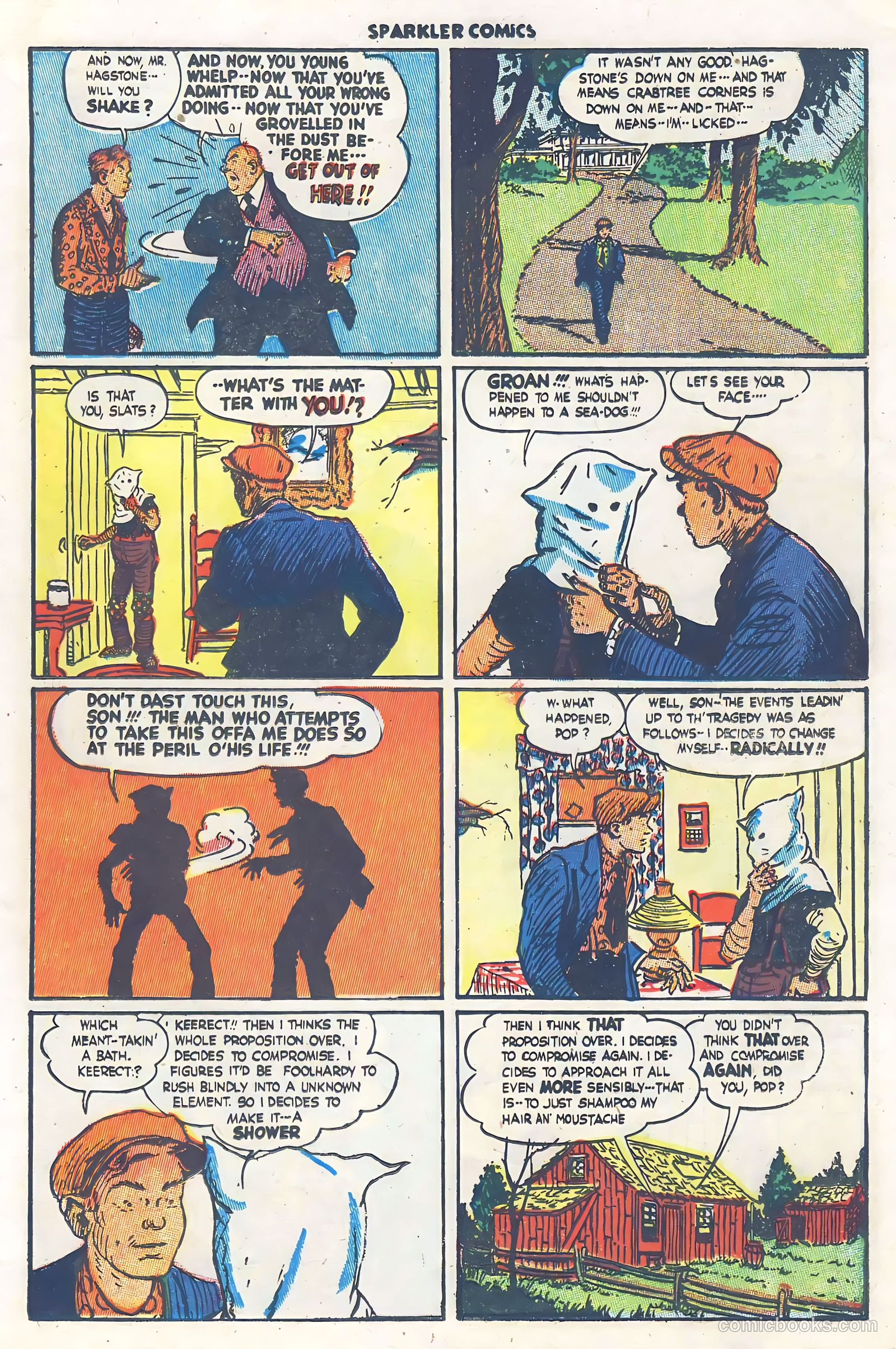 Sparkler Comics #51 (1948) — page 10 of 41