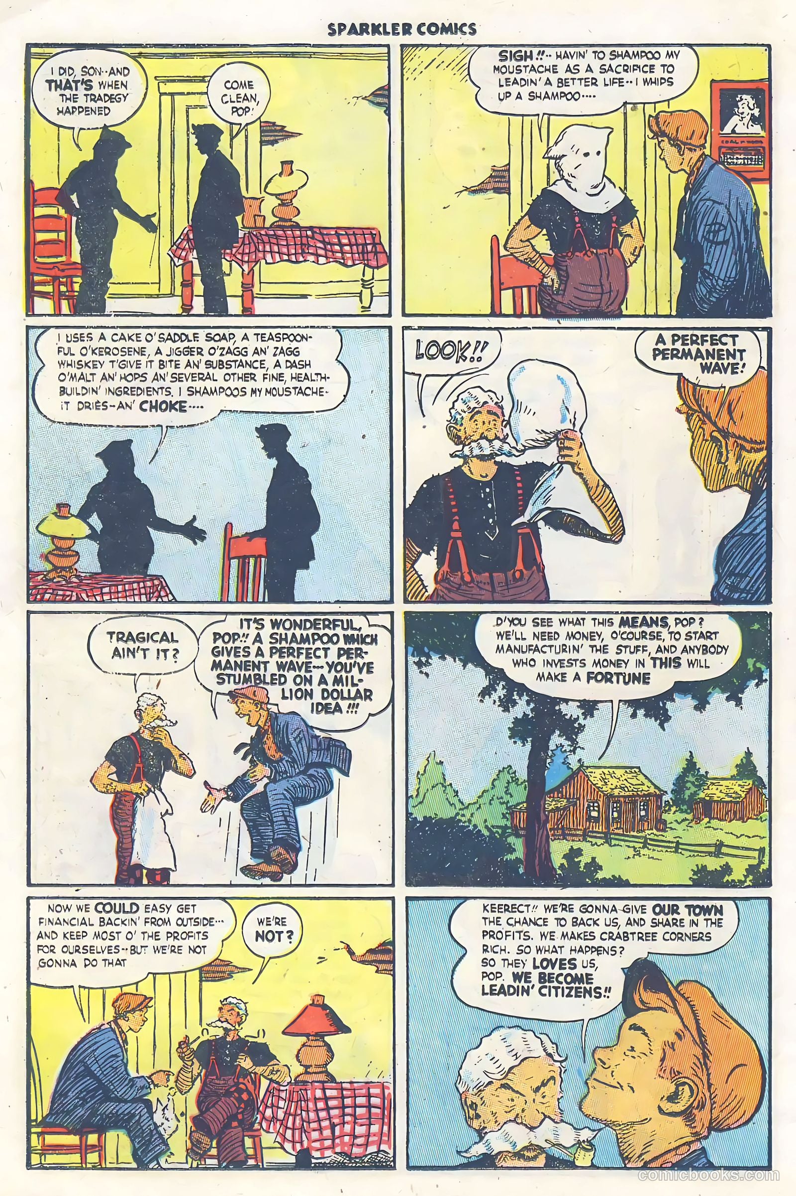 Sparkler Comics #51 (1948) — page 11 of 41