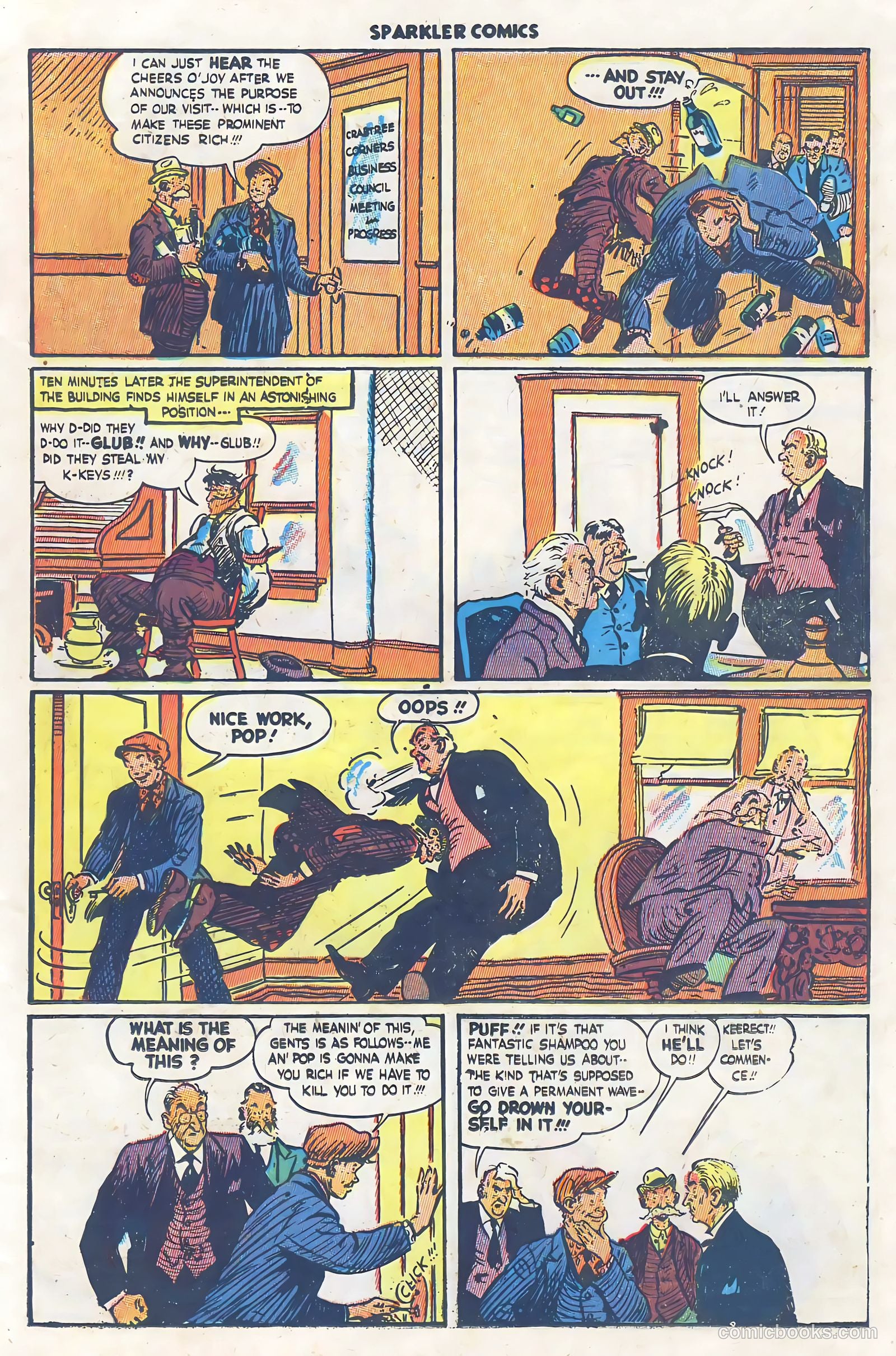 Sparkler Comics #51 (1948) — page 12 of 41